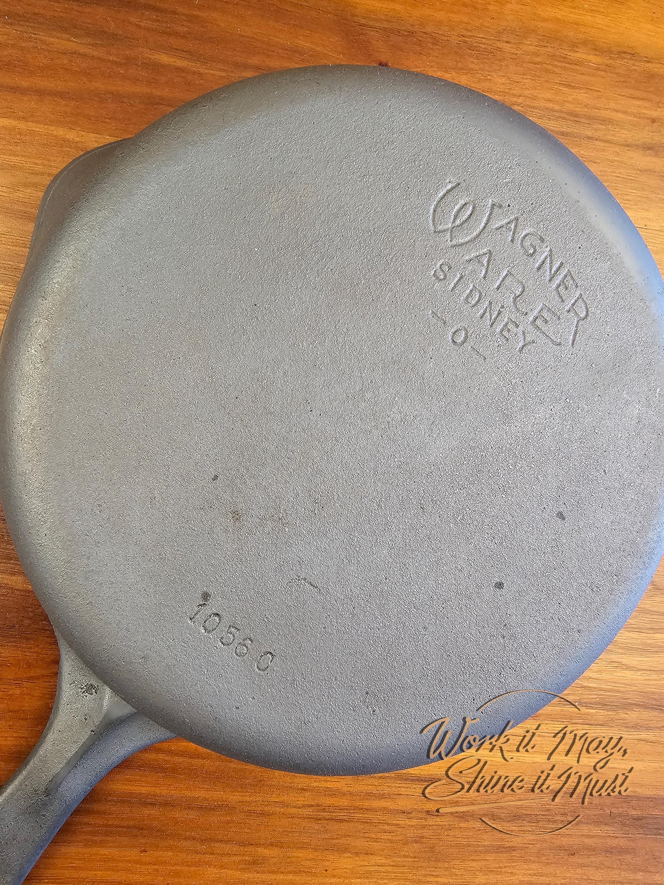 Wagner Ware Sidney O #6 Vintage Restored Cast Iron Skillet - 1056C