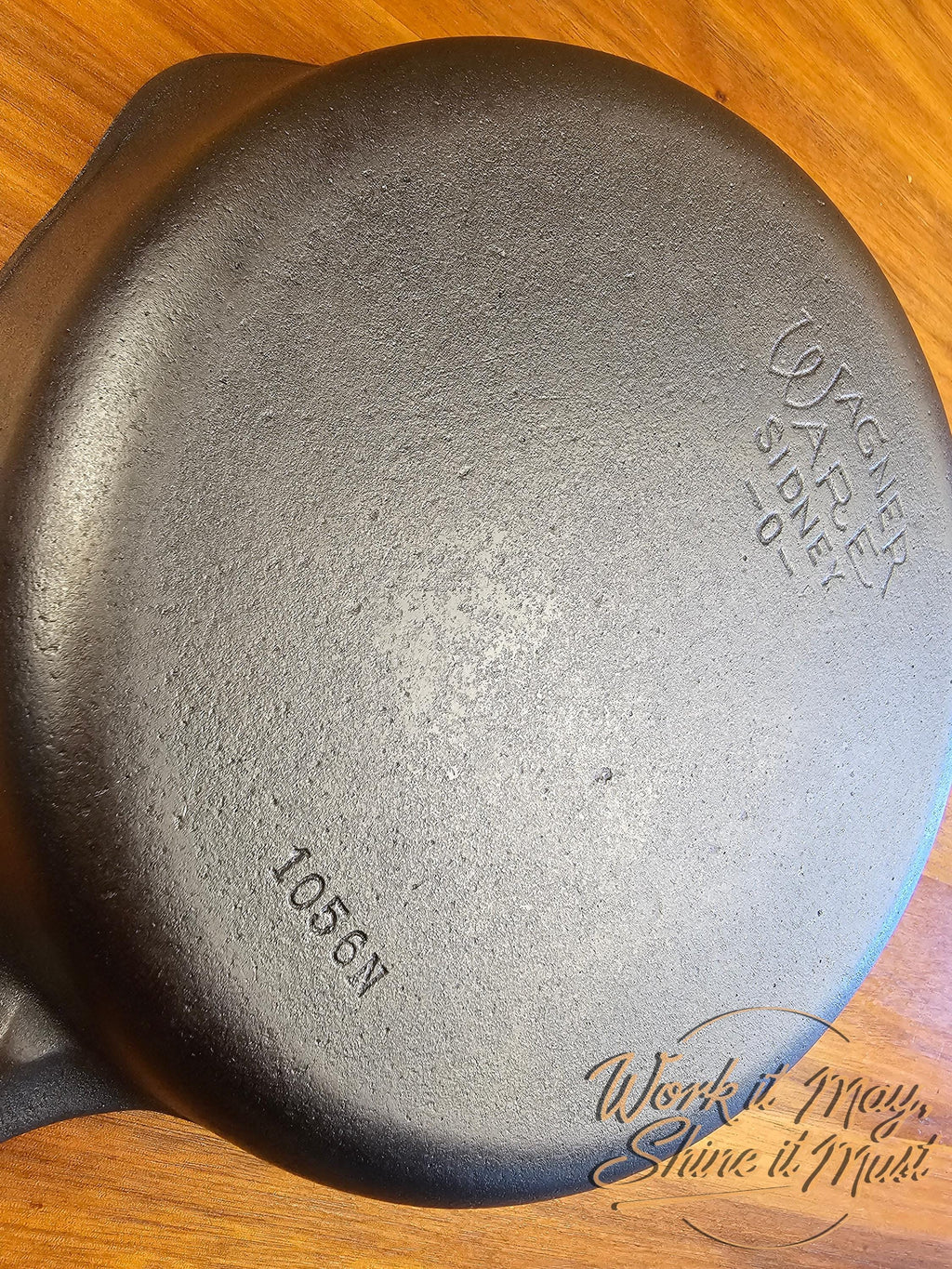 Wagner Ware Sidney O #6 Vintage Restored Cast Iron Skillet - 1056N
