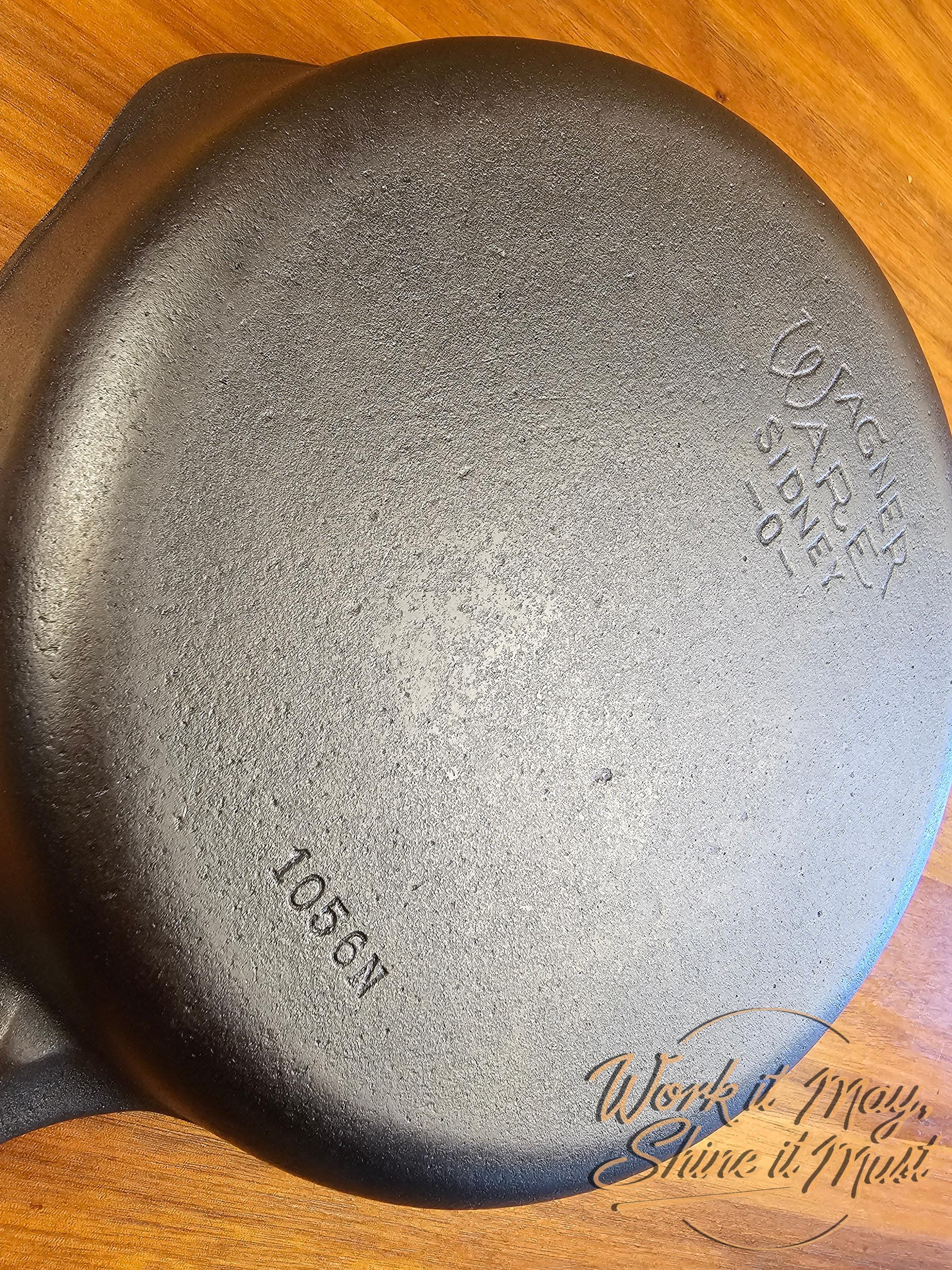 Wagner Ware Sidney O #6 Vintage Restored Cast Iron Skillet - 1056N