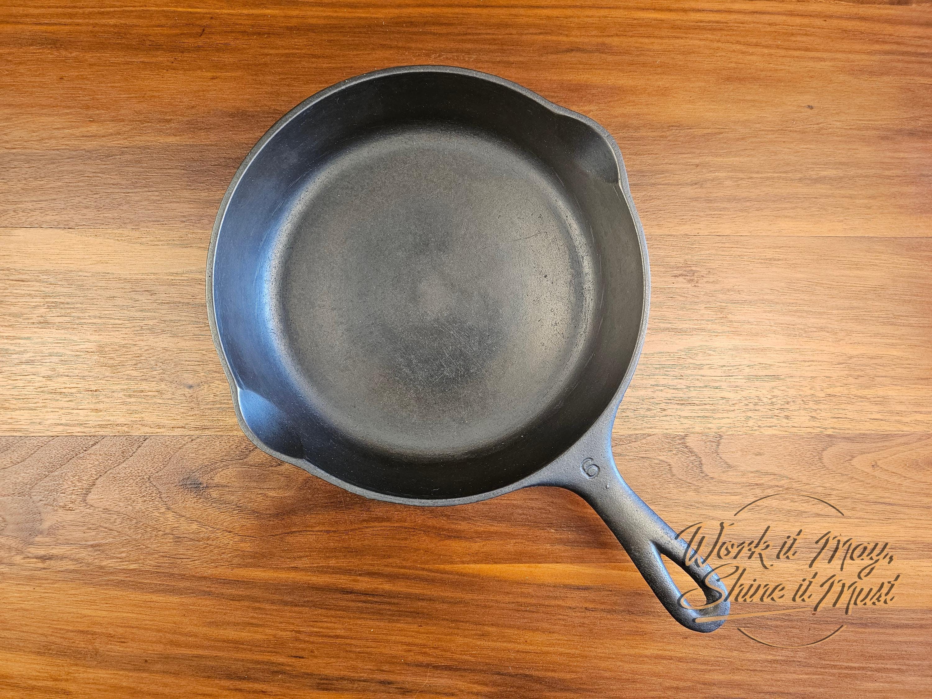 Wagner Ware Sidney O #6 Vintage Restored Cast Iron Skillet - 1056