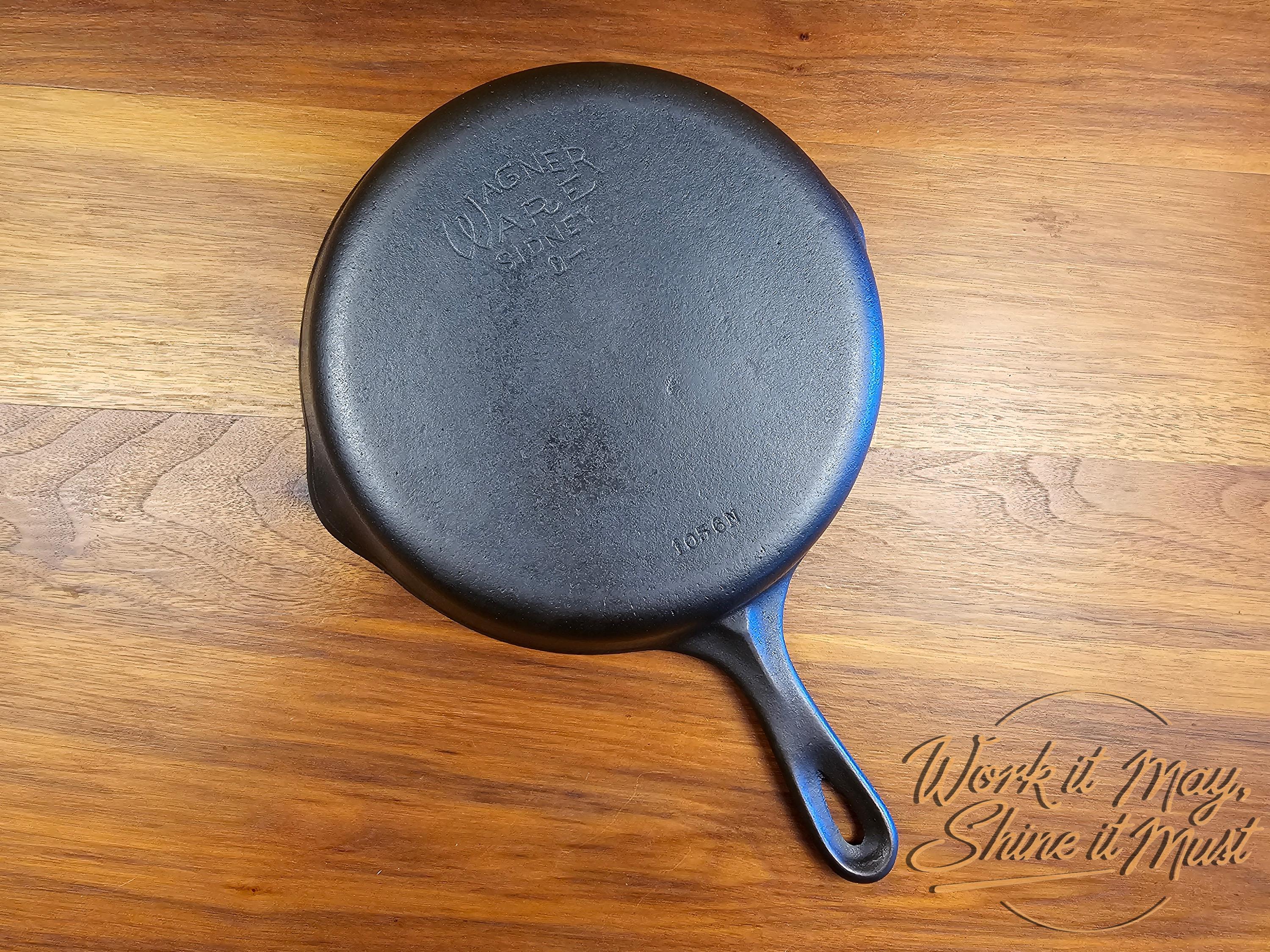 Wagner Ware Sidney O #6 Vintage Restored Cast Iron Skillet - 1056N
