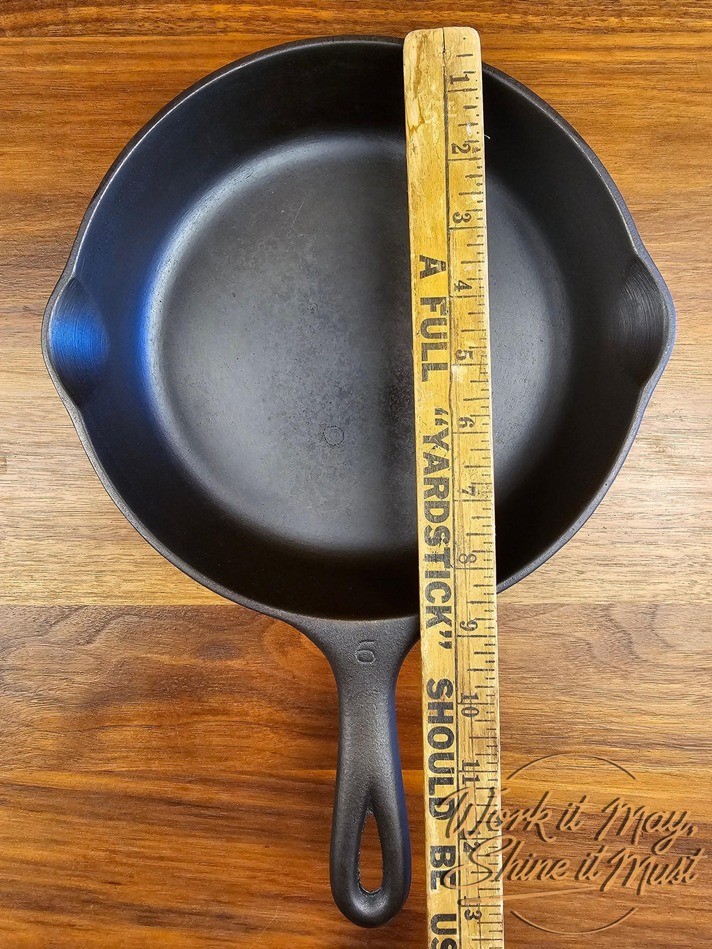 Wagner Ware Sidney O #6 Vintage Restored Cast Iron Skillet - 1056N