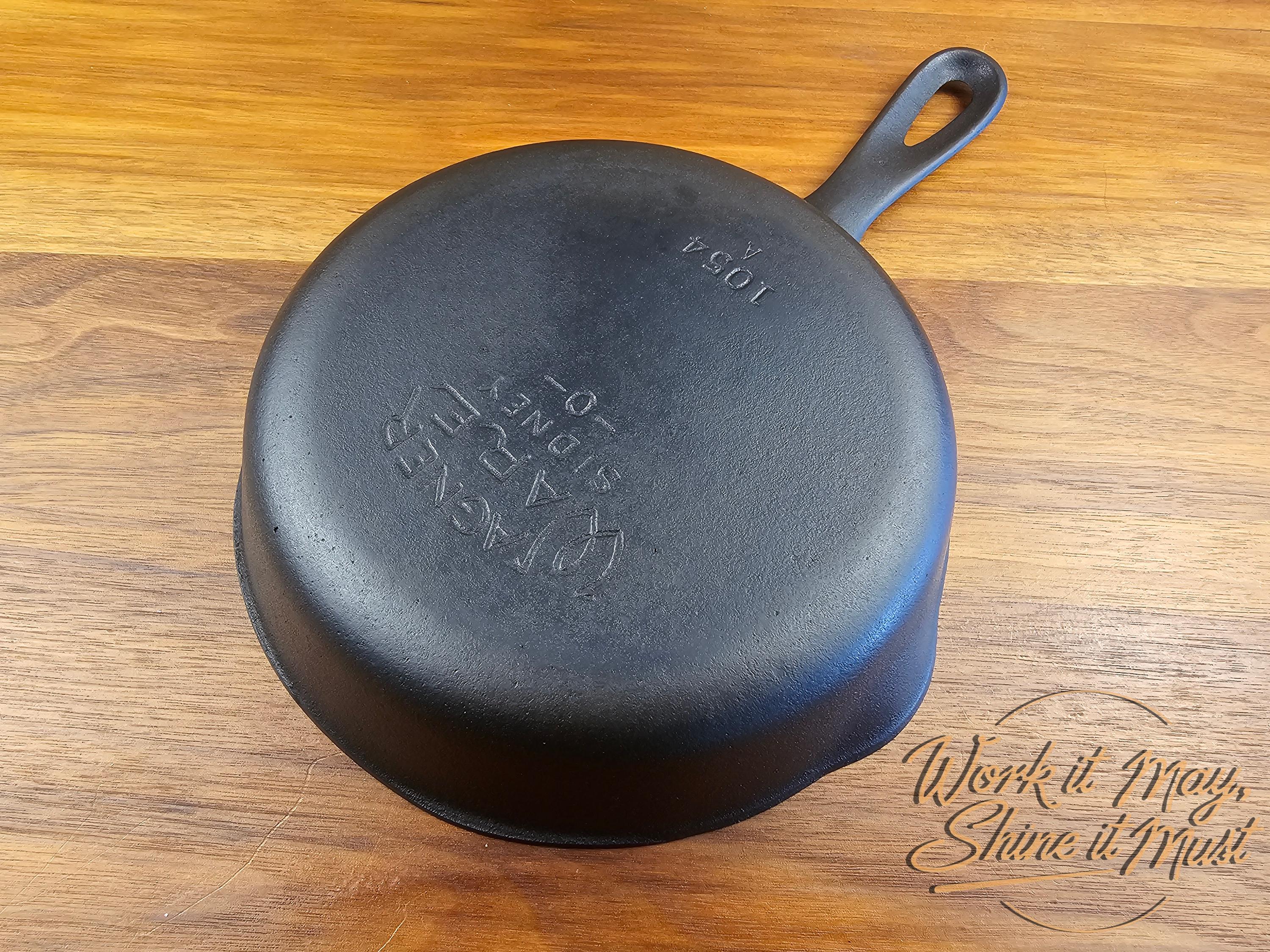Wagner Ware Sidney O #4 Restored Cast Iron Skillet - 1054A