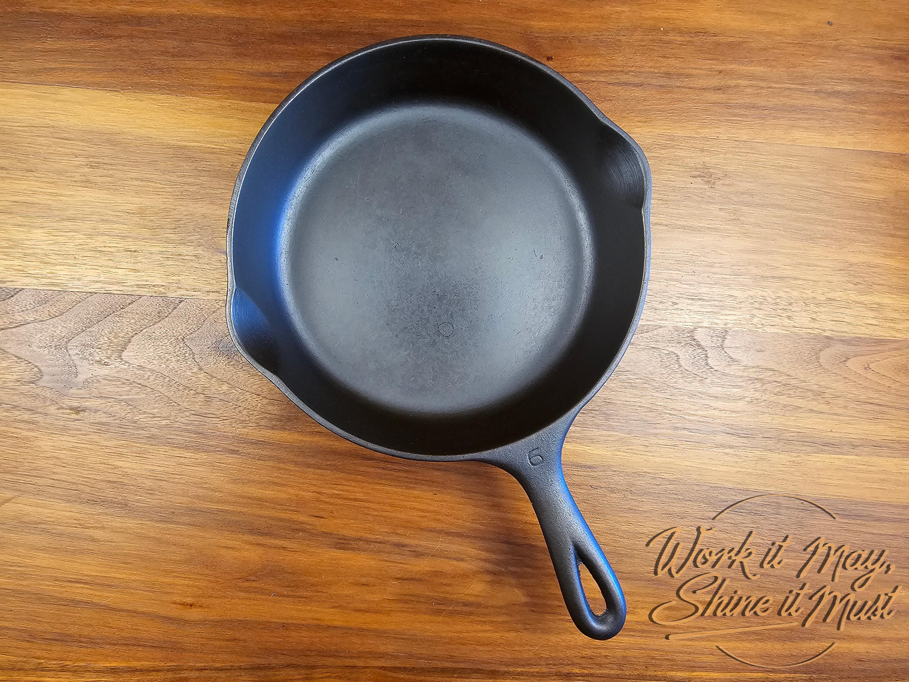 Wagner Ware Sidney O #6 Vintage Restored Cast Iron Skillet - 1056N