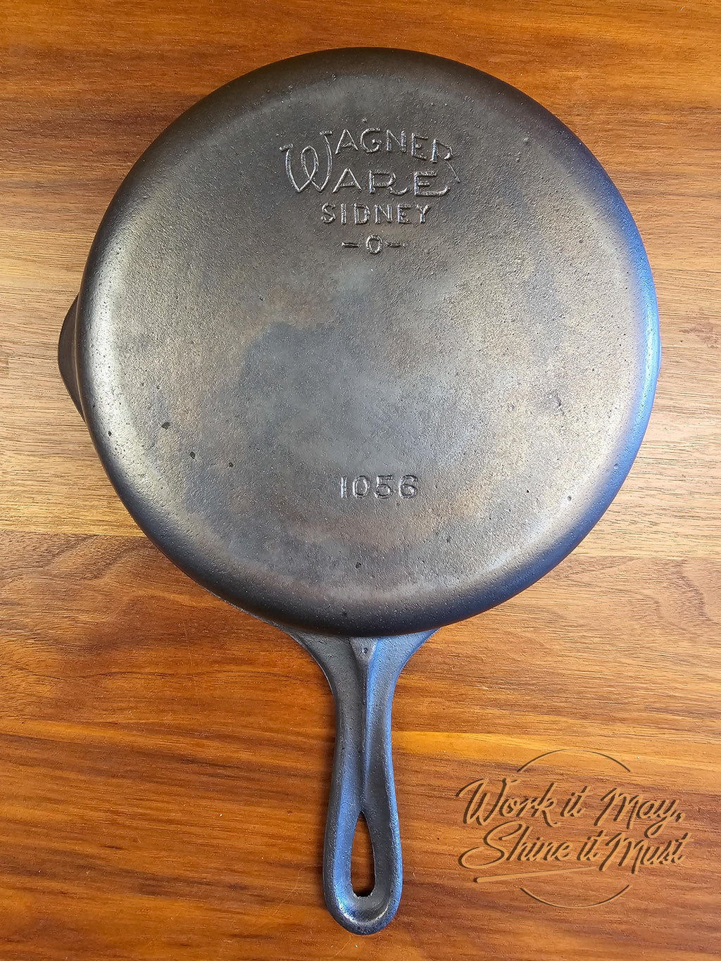 Wagner Ware Sidney O #6 Vintage Restored Cast Iron Skillet - 1056