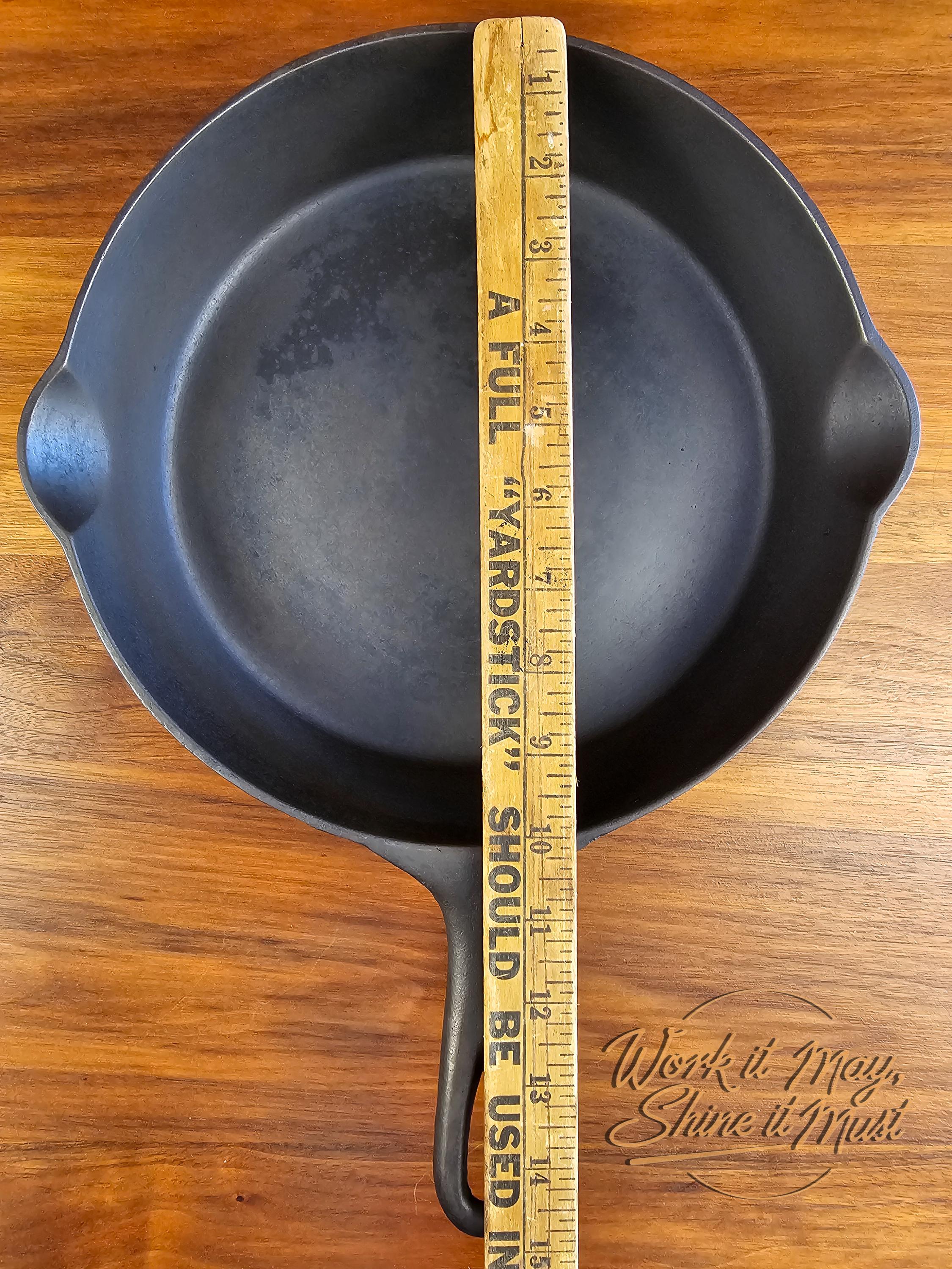 Erie #8 Vintage Restored Cast Iron Skillet - 3rd Series - Pre-Griswold