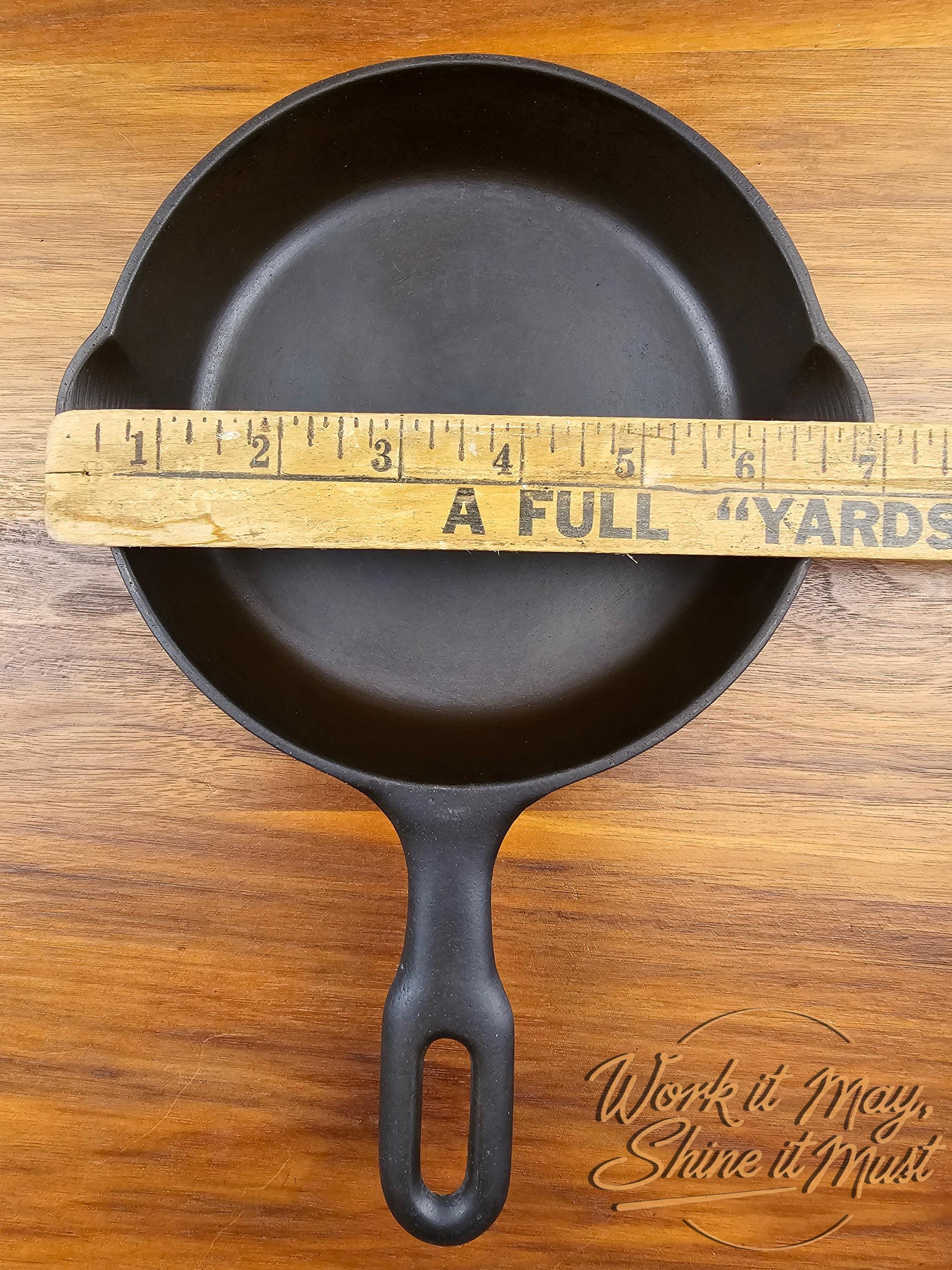 Griswold #3 Vintage Restored Cast Iron Skillet 1031 Iron Mountain Series
