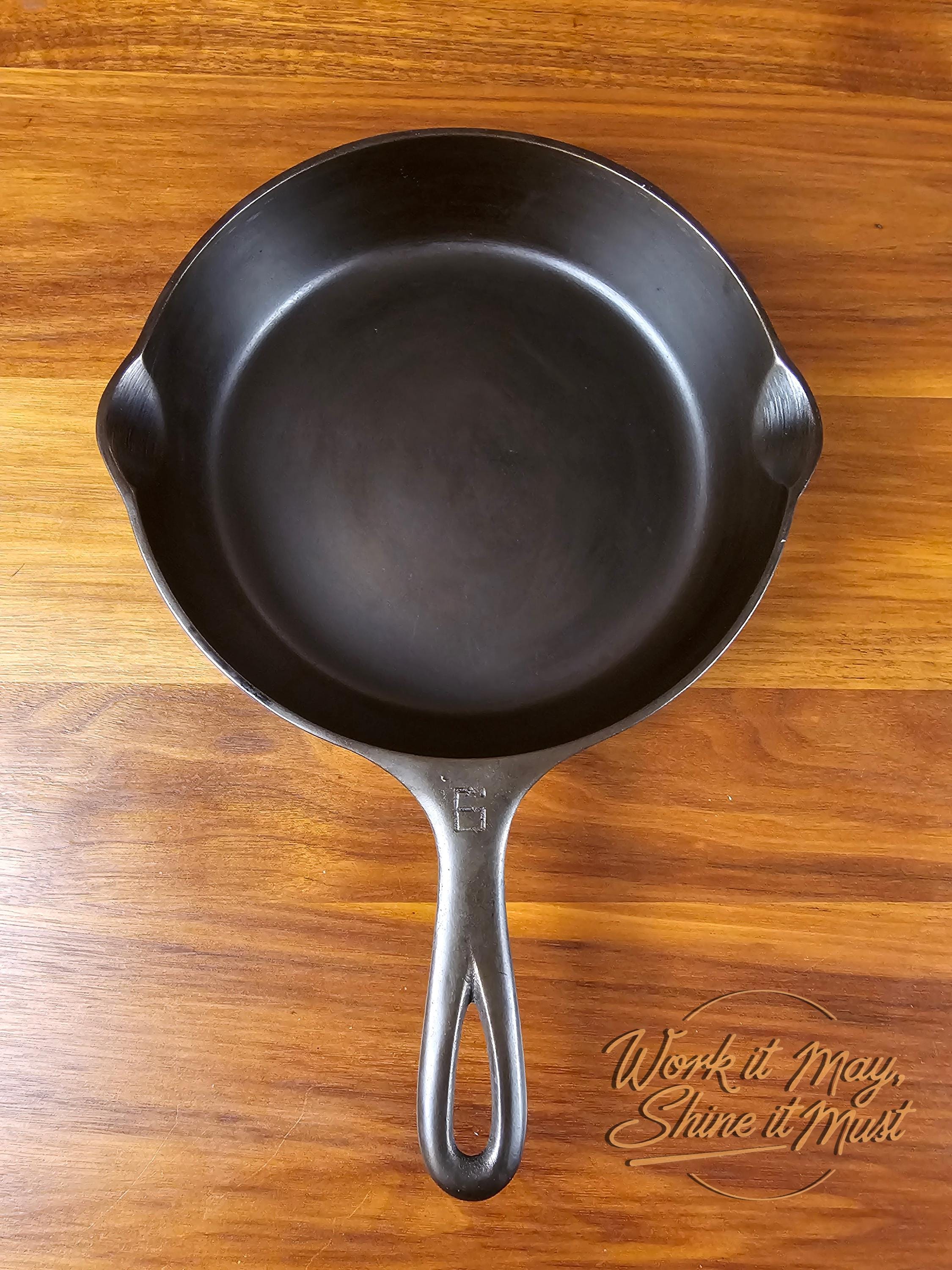 Griswold #6 Vintage Restored Cast Iron Skillet - Large Block Logo 699