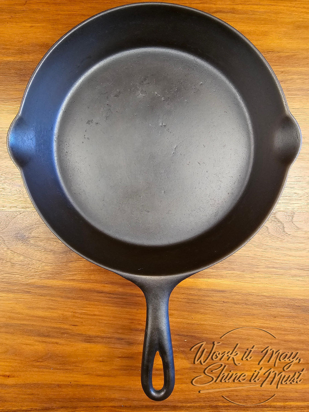 Wagner Sidney O #8 Vintage Restored Cast Iron Skillet - Double Arc Logo