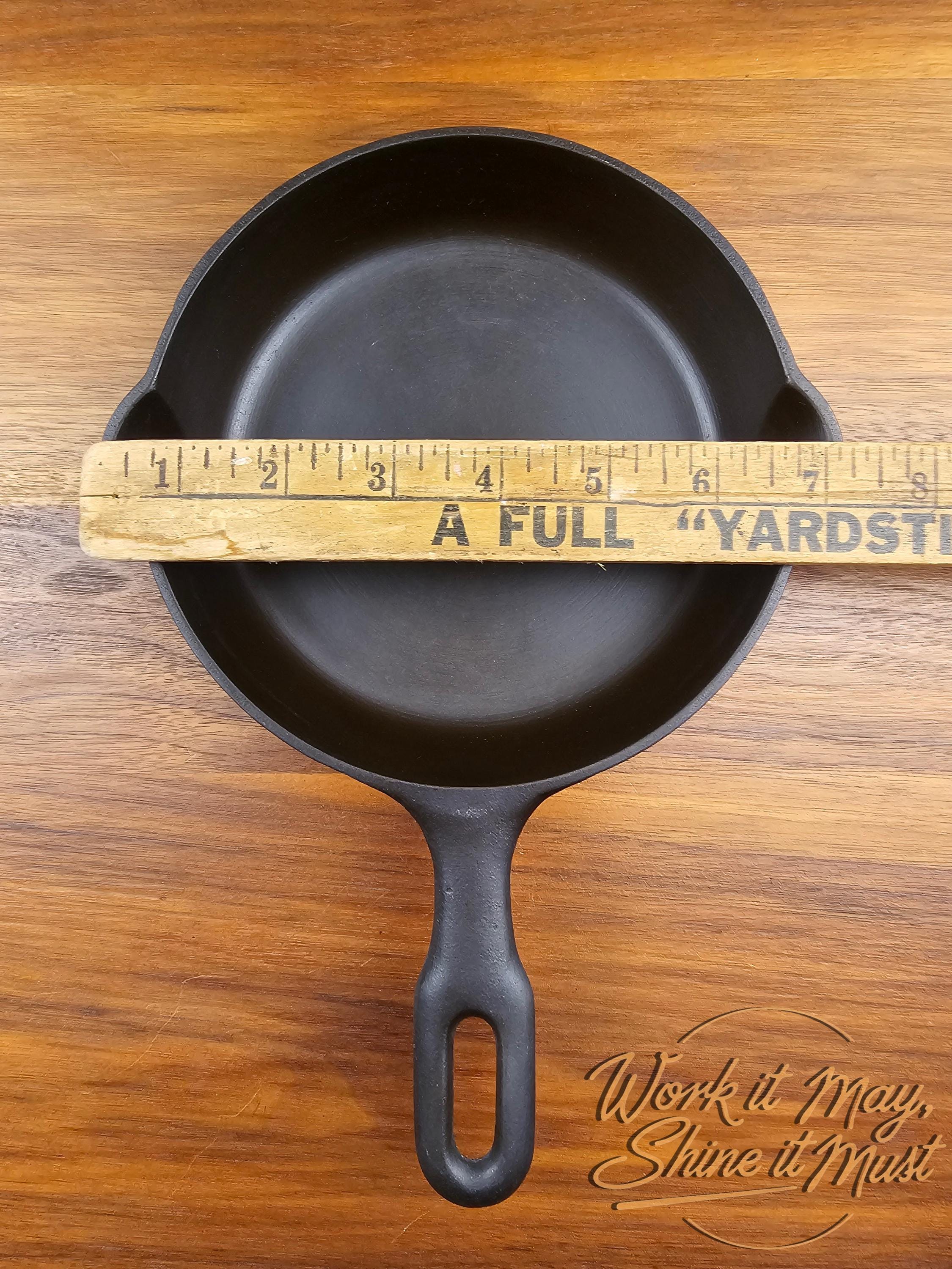 Griswold #3 Vintage Restored Cast Iron Skillet 1031 Iron Mountain Series