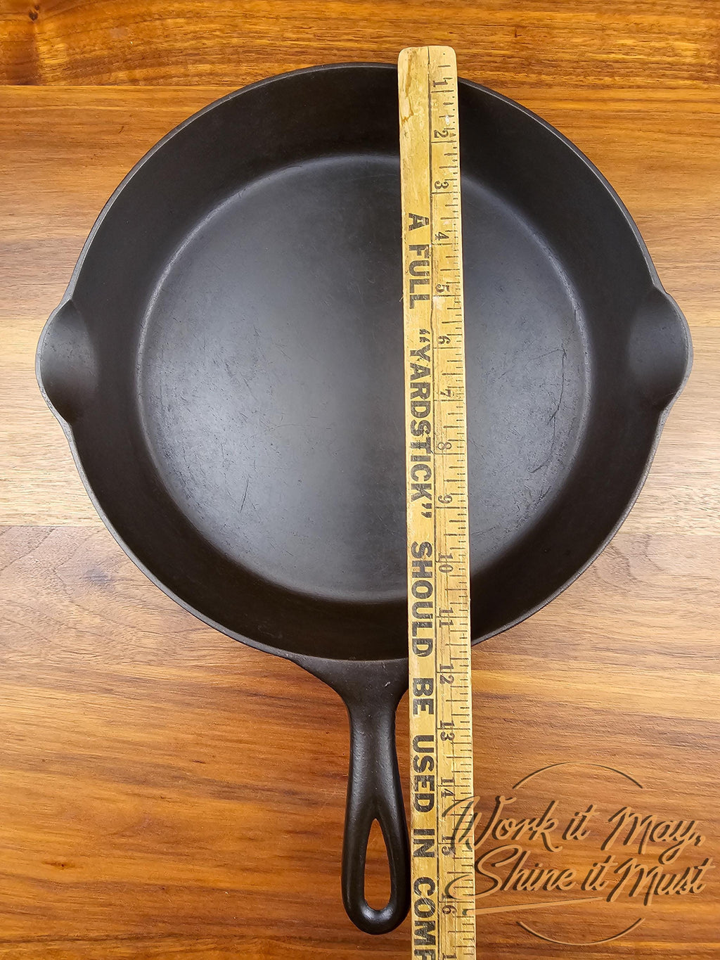 Erie #10 Vintage Restored Cast Iron Skillet 2nd Series Bullseye Makers Mark (Pre-Griswold)