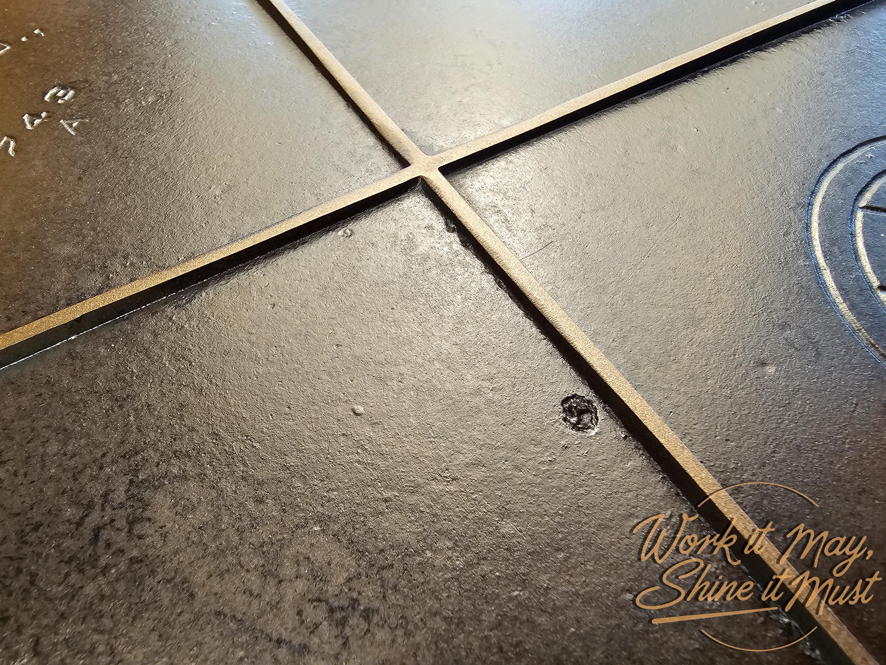 Vintage Griswold Cast Iron Griddle #16 Slant Logo - Restored w/ Minor Repairs [See Description]