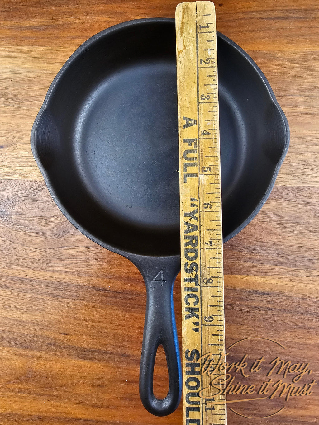 Wagner Ware Sidney O #4 Restored Cast Iron Skillet - 1054A