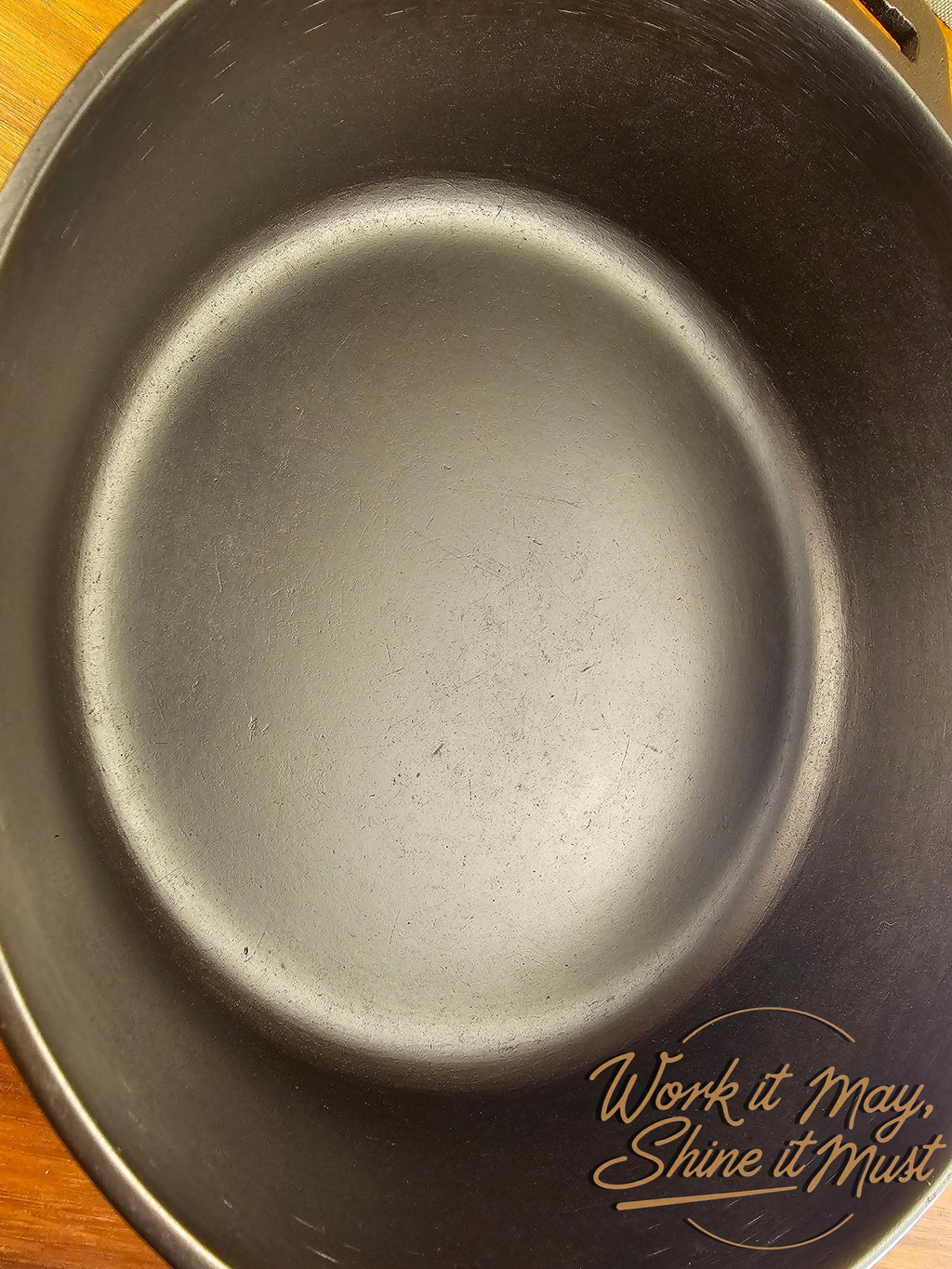 Restored Wagner Ware #8 Chicken Fryer - 10.5" Cast Iron Skillet