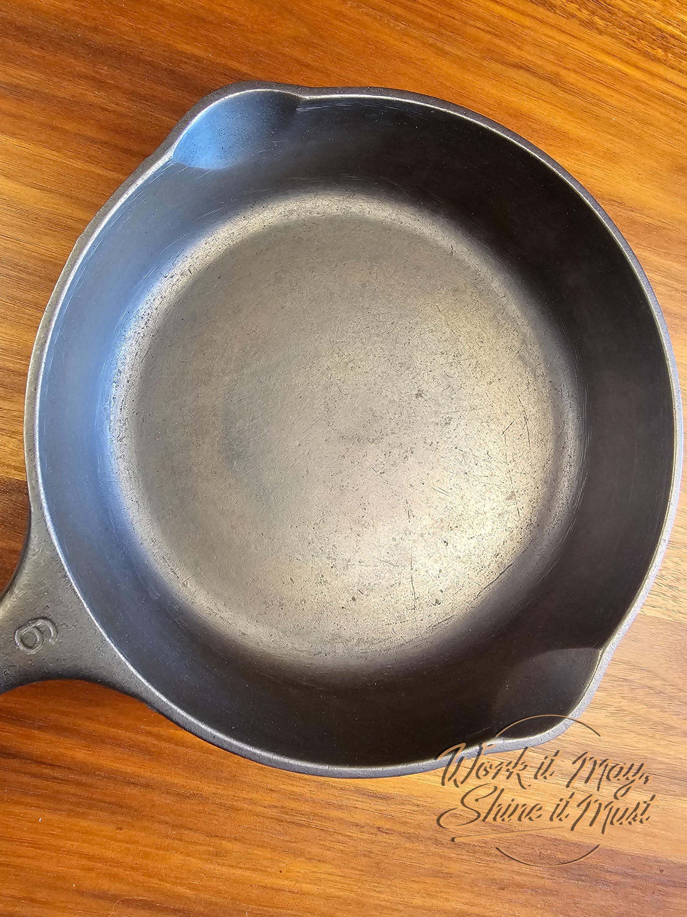 Wagner Ware Sidney O #6 Vintage Restored Cast Iron Skillet - 1056