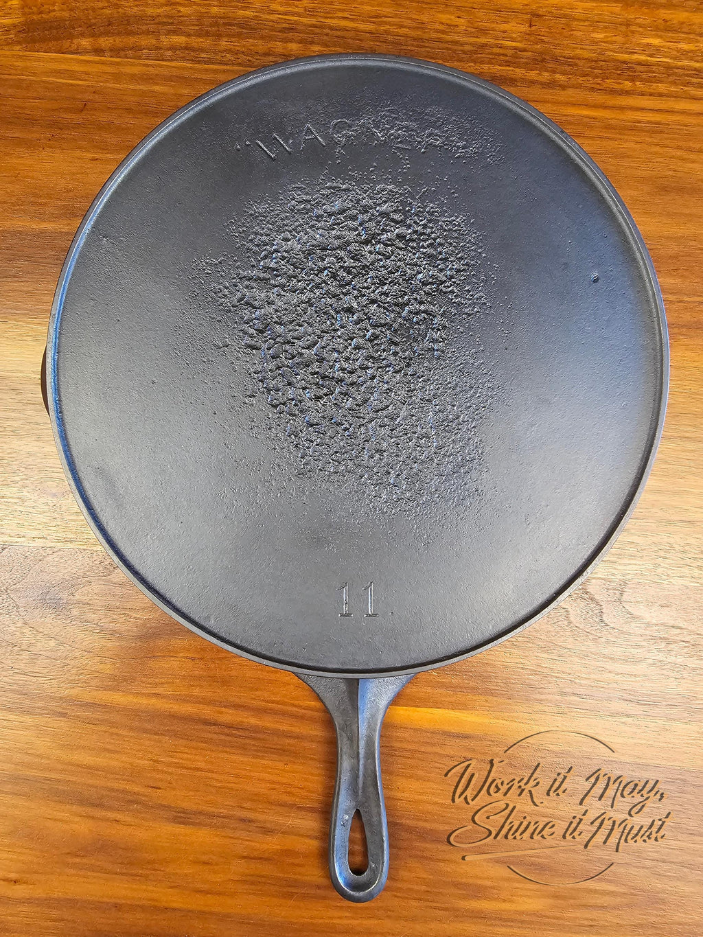 Wagner Sidney O #11 Vintage Restored Cast Iron Skillet - Arc Logo