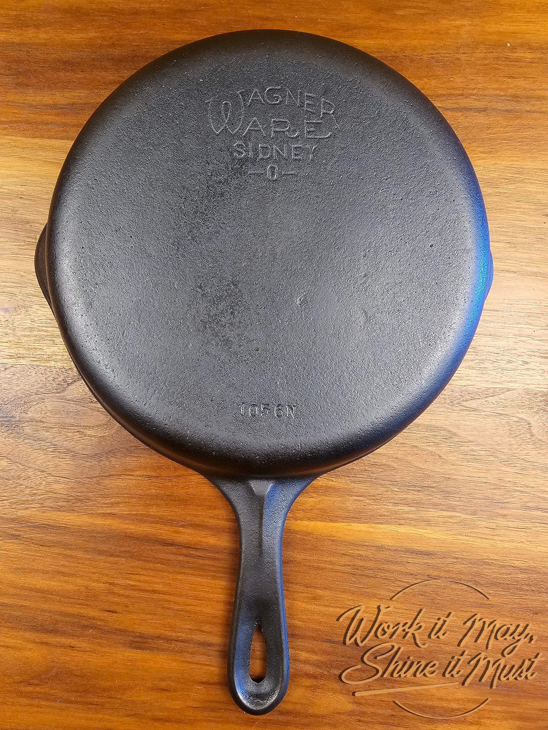Wagner Ware Sidney O #6 Vintage Restored Cast Iron Skillet - 1056N