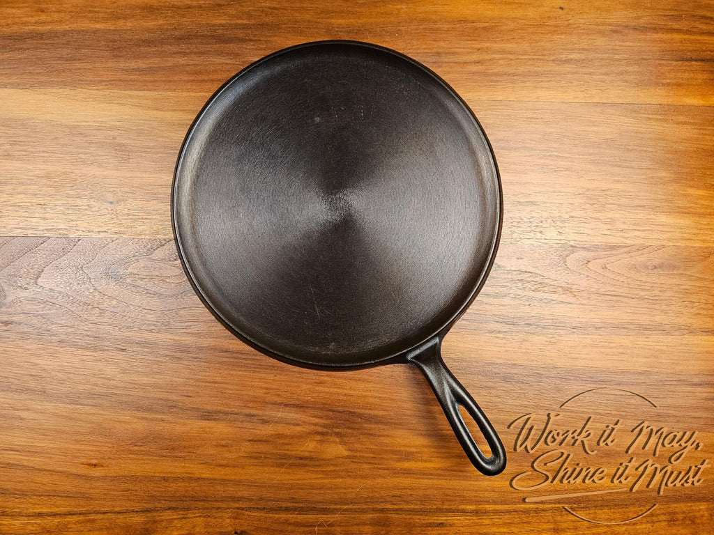 Lodge #9 Vintage Restored Cast Iron Griddle "MBO"