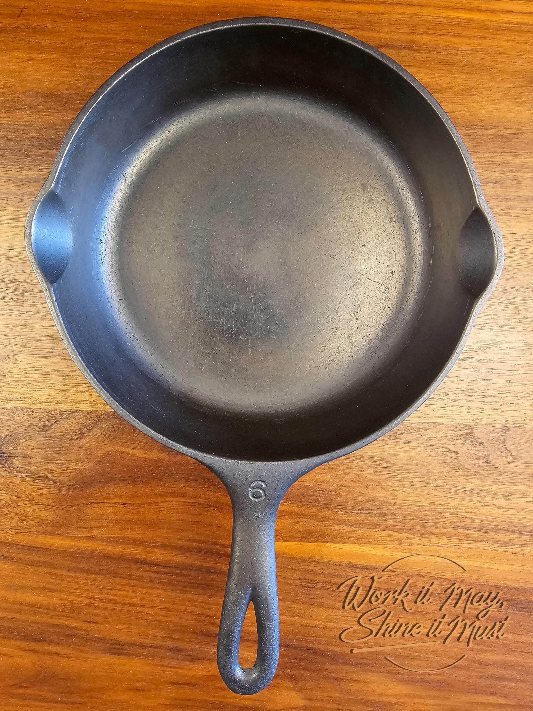 Wagner Ware Sidney O #6 Vintage Restored Cast Iron Skillet - 1056