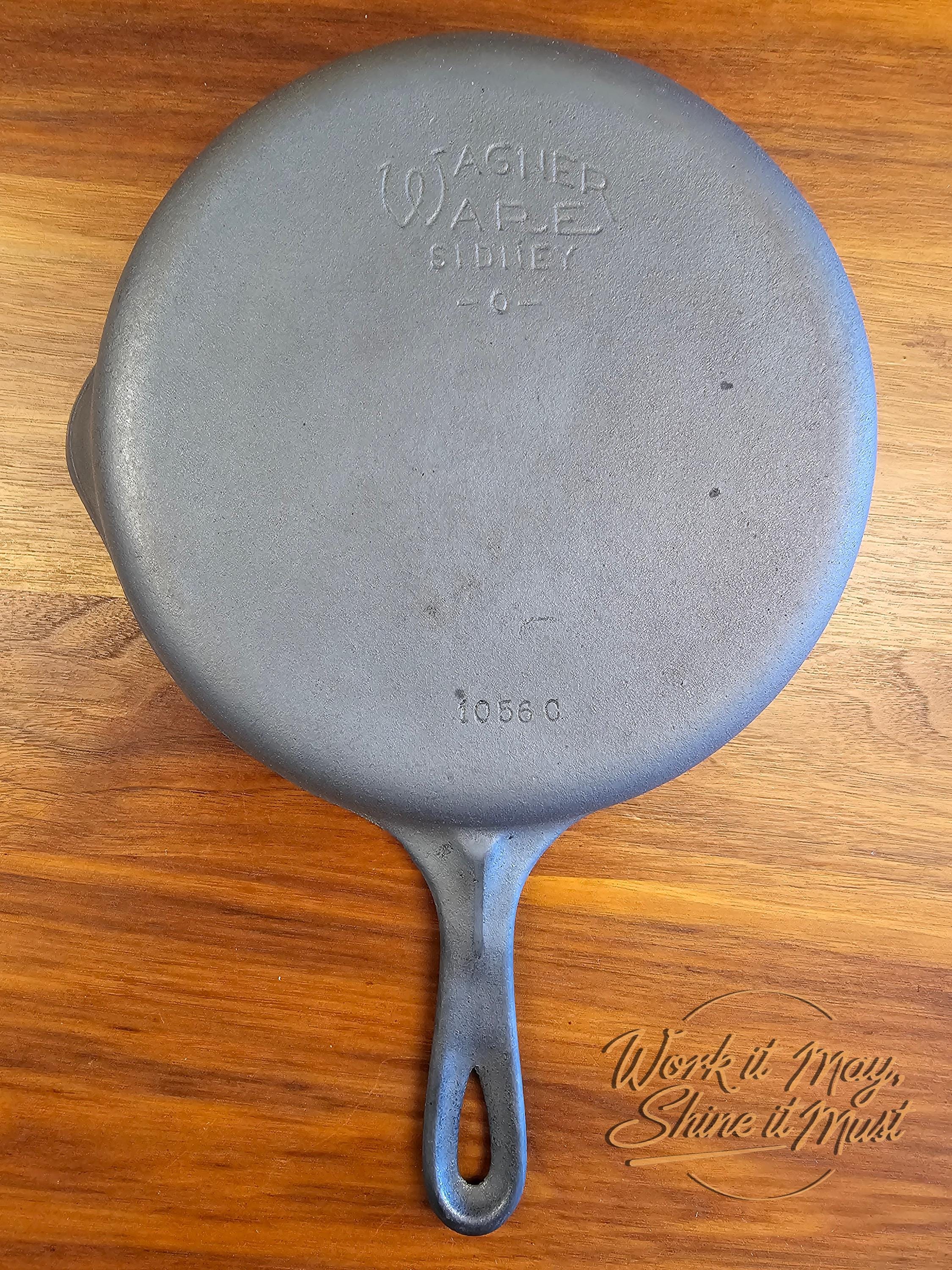 Wagner Ware Sidney O #6 Vintage Restored Cast Iron Skillet - 1056C