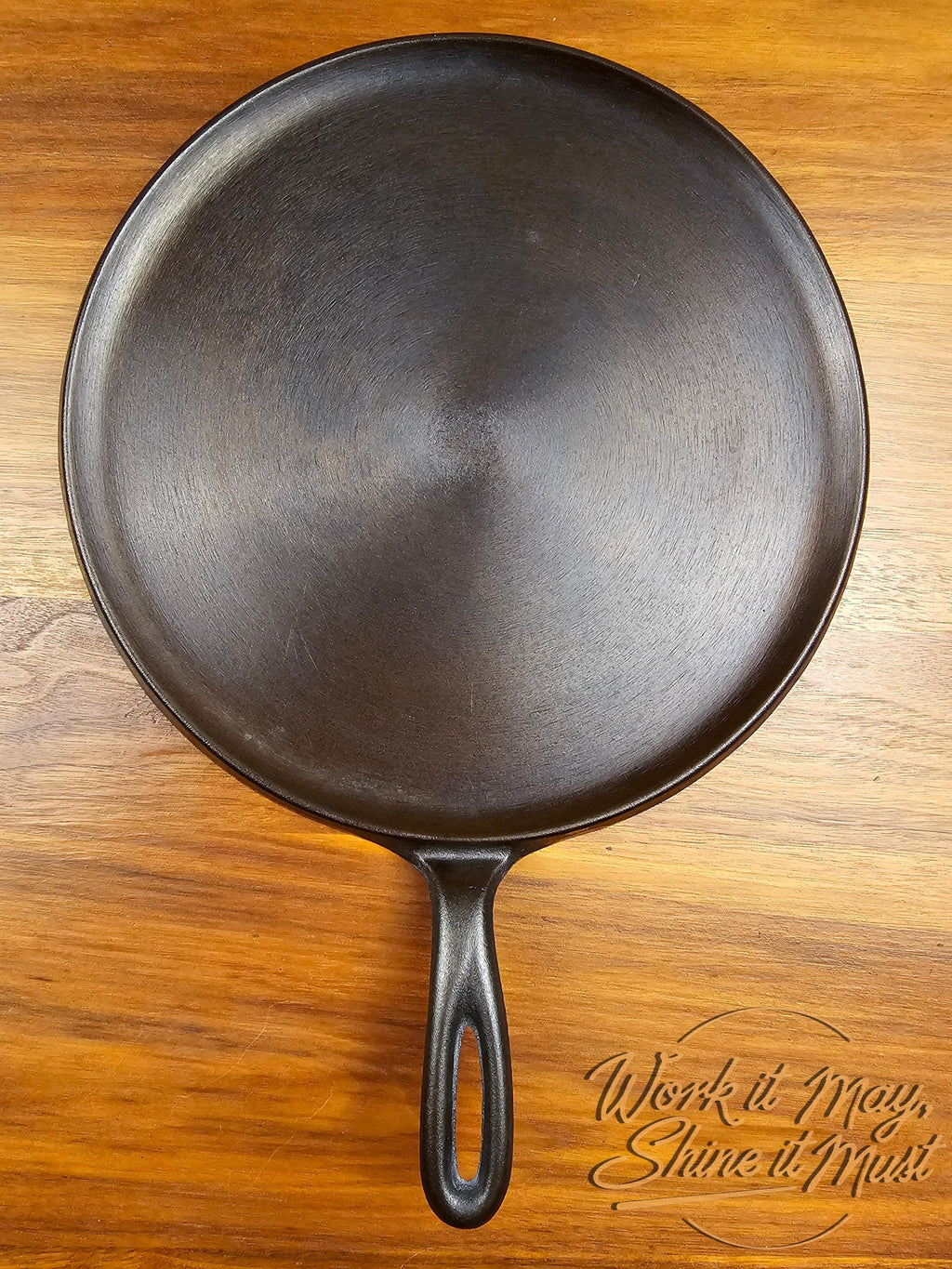 Lodge #9 Vintage Restored Cast Iron Griddle "MBO"