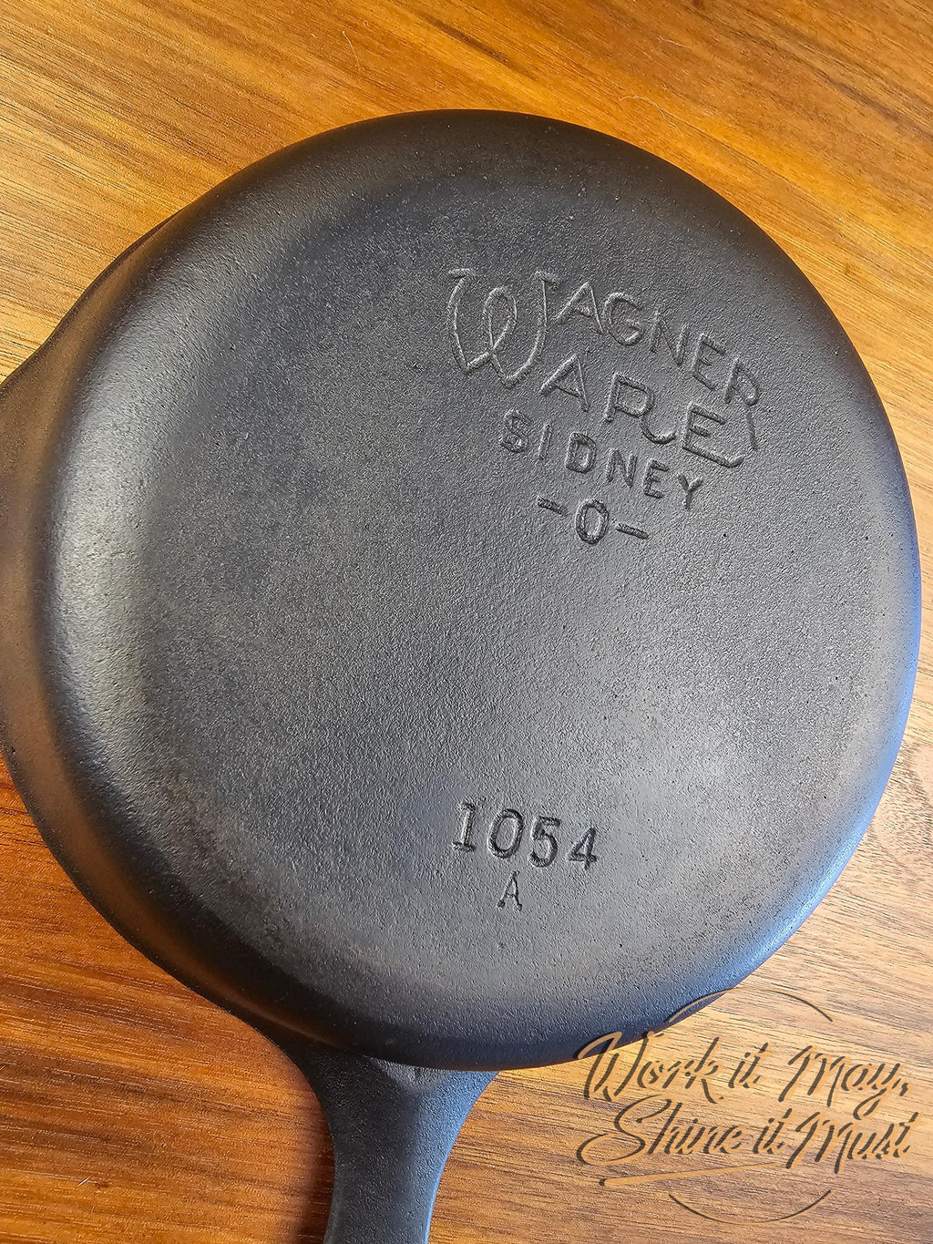 Wagner Ware Sidney O #4 Restored Cast Iron Skillet - 1054A