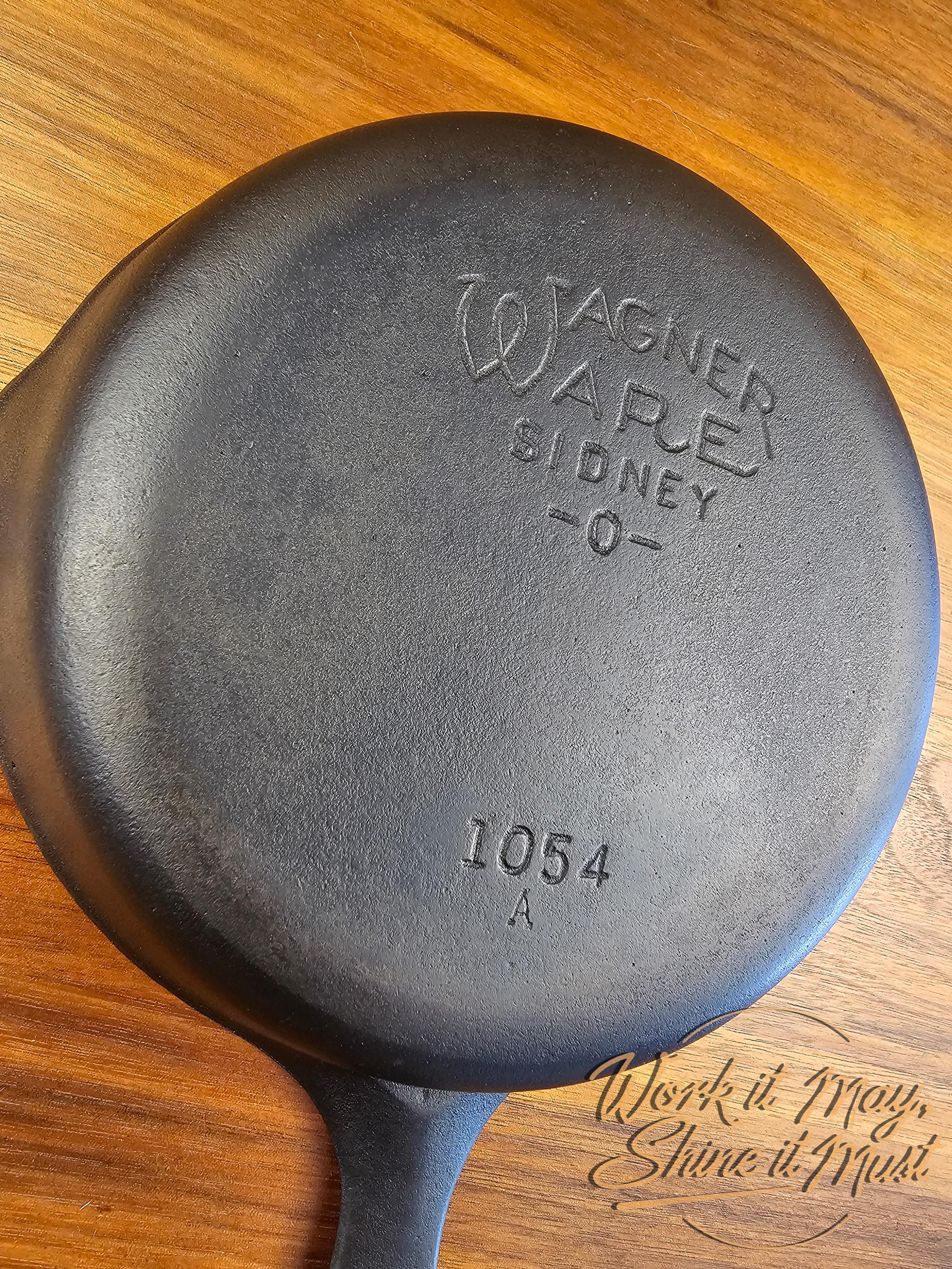 Wagner Ware Sidney O #4 Restored Cast Iron Skillet - 1054A
