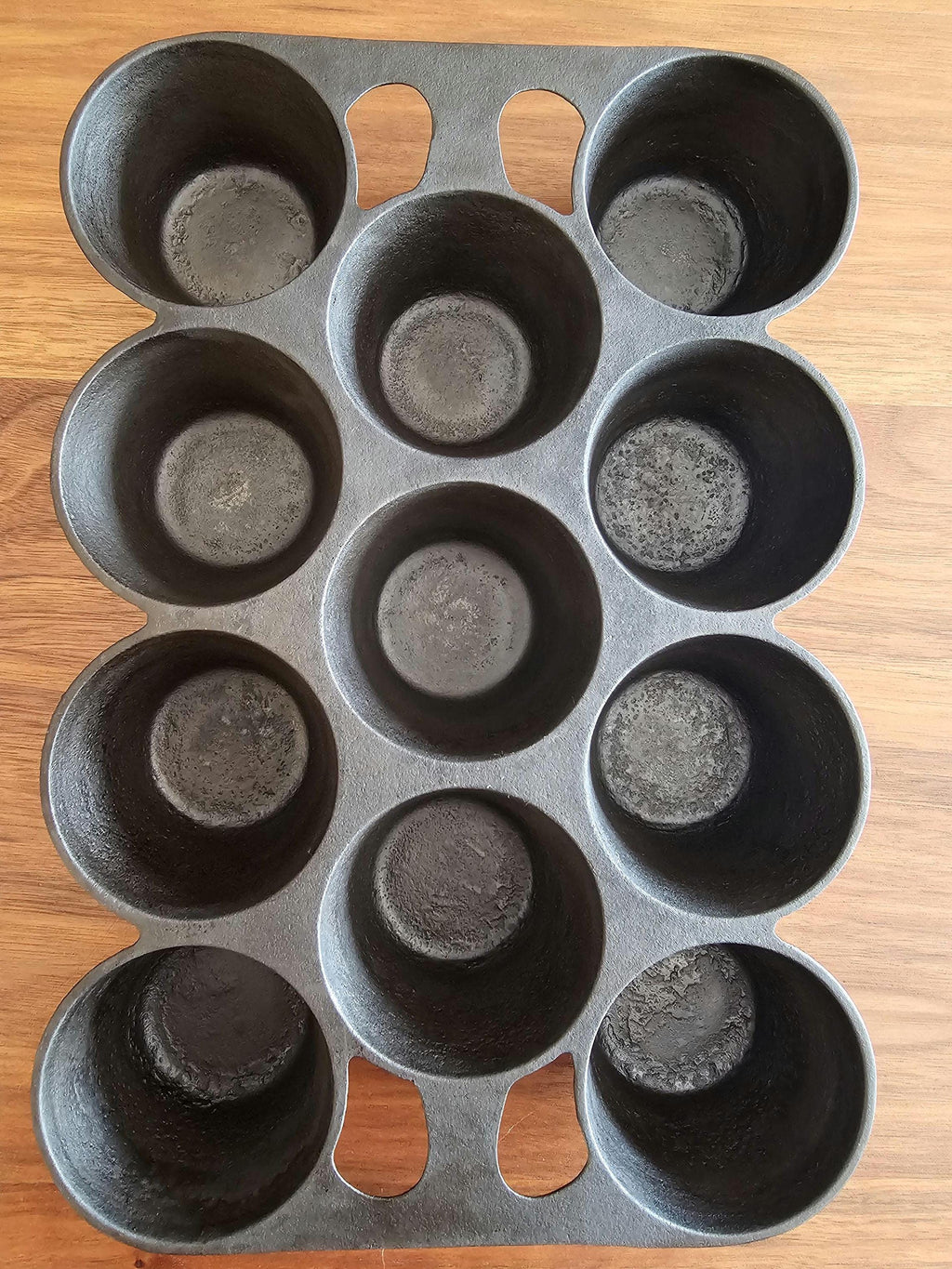 Griswold Popover / Muffin Pan - #10 (948) - Restored Cast Iron