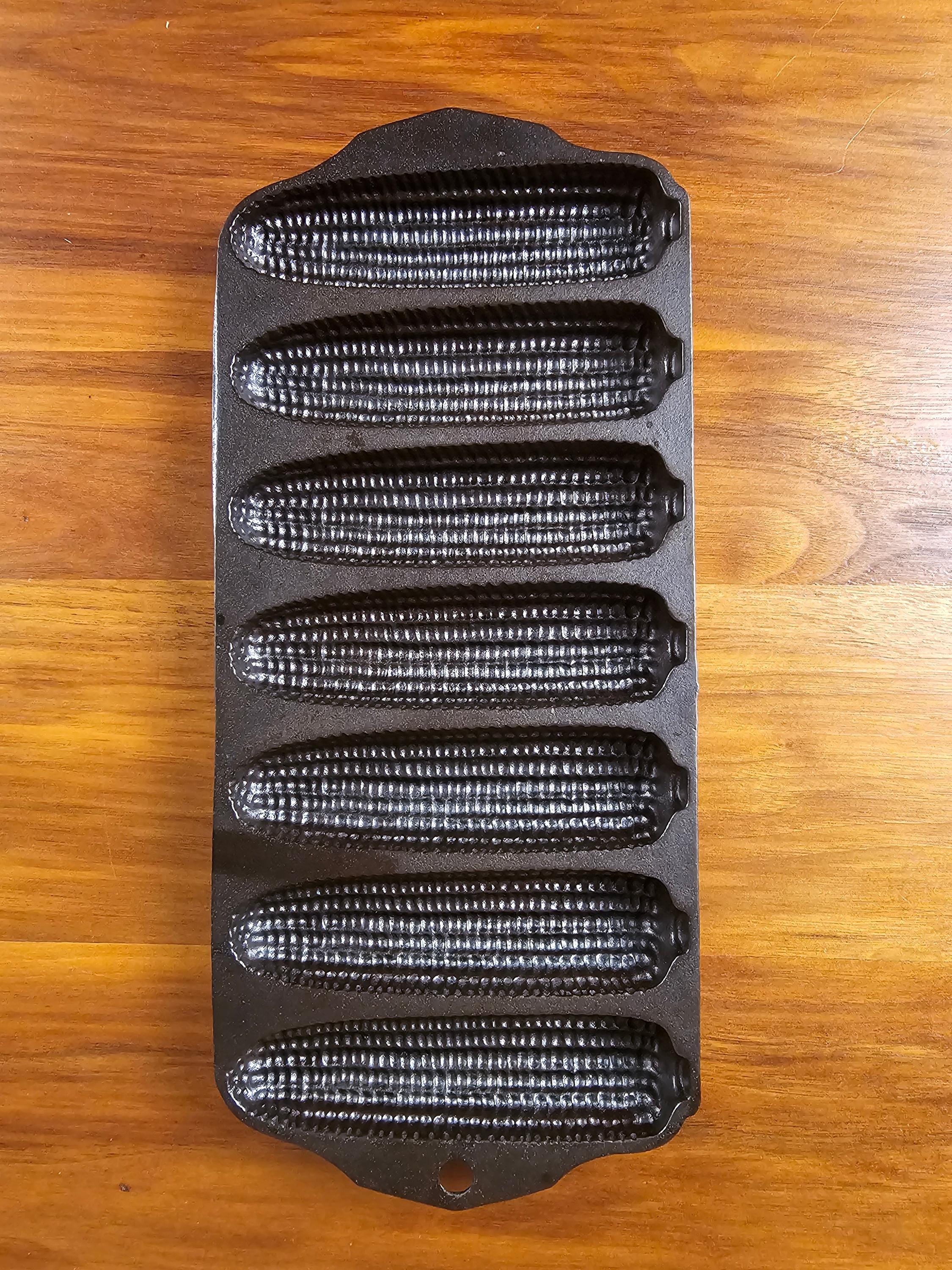 Griswold Cornbread Pan Vintage Restored Cast Iron - 277/930