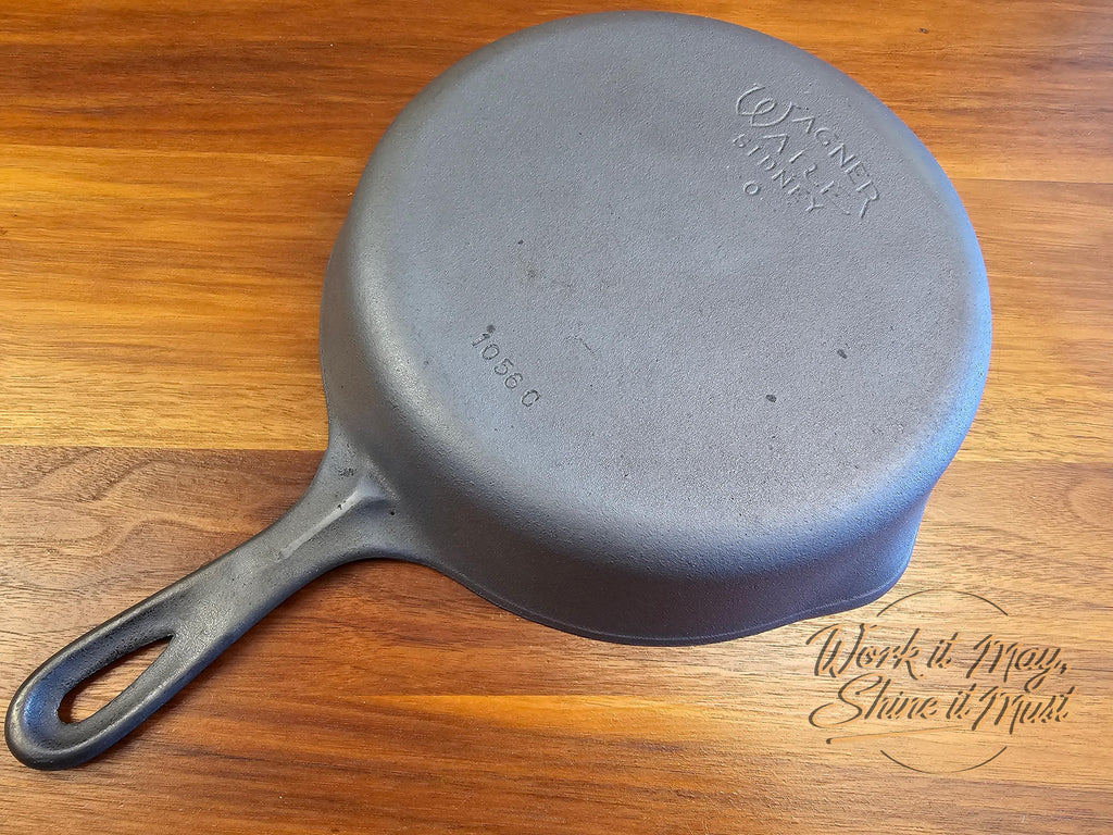 Wagner Ware Sidney O #6 Vintage Restored Cast Iron Skillet - 1056C