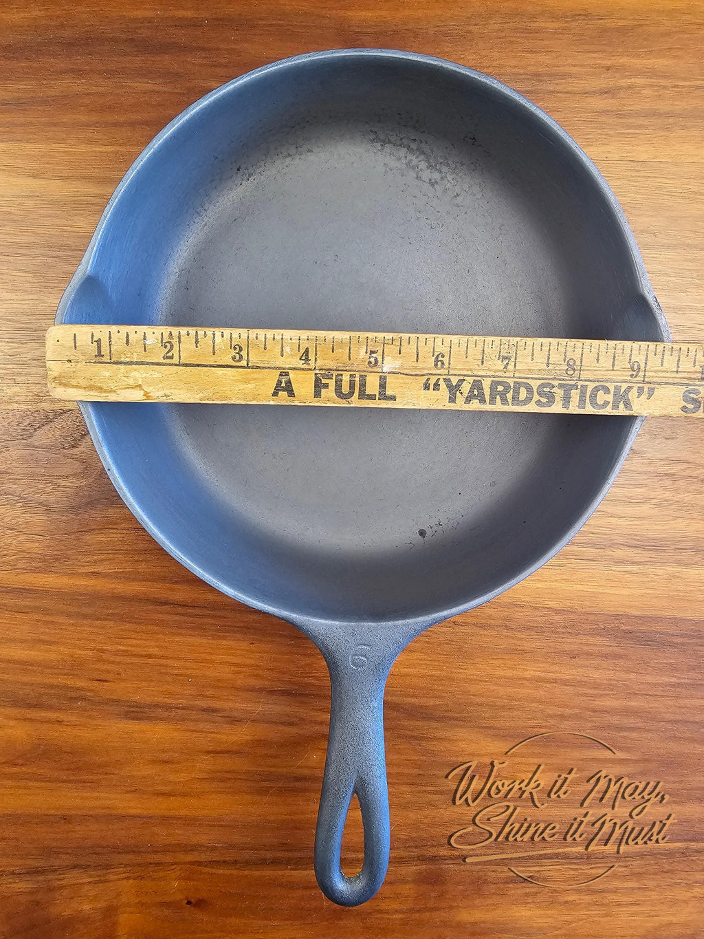 Wagner Ware Sidney O #6 Vintage Restored Cast Iron Skillet - 1056C