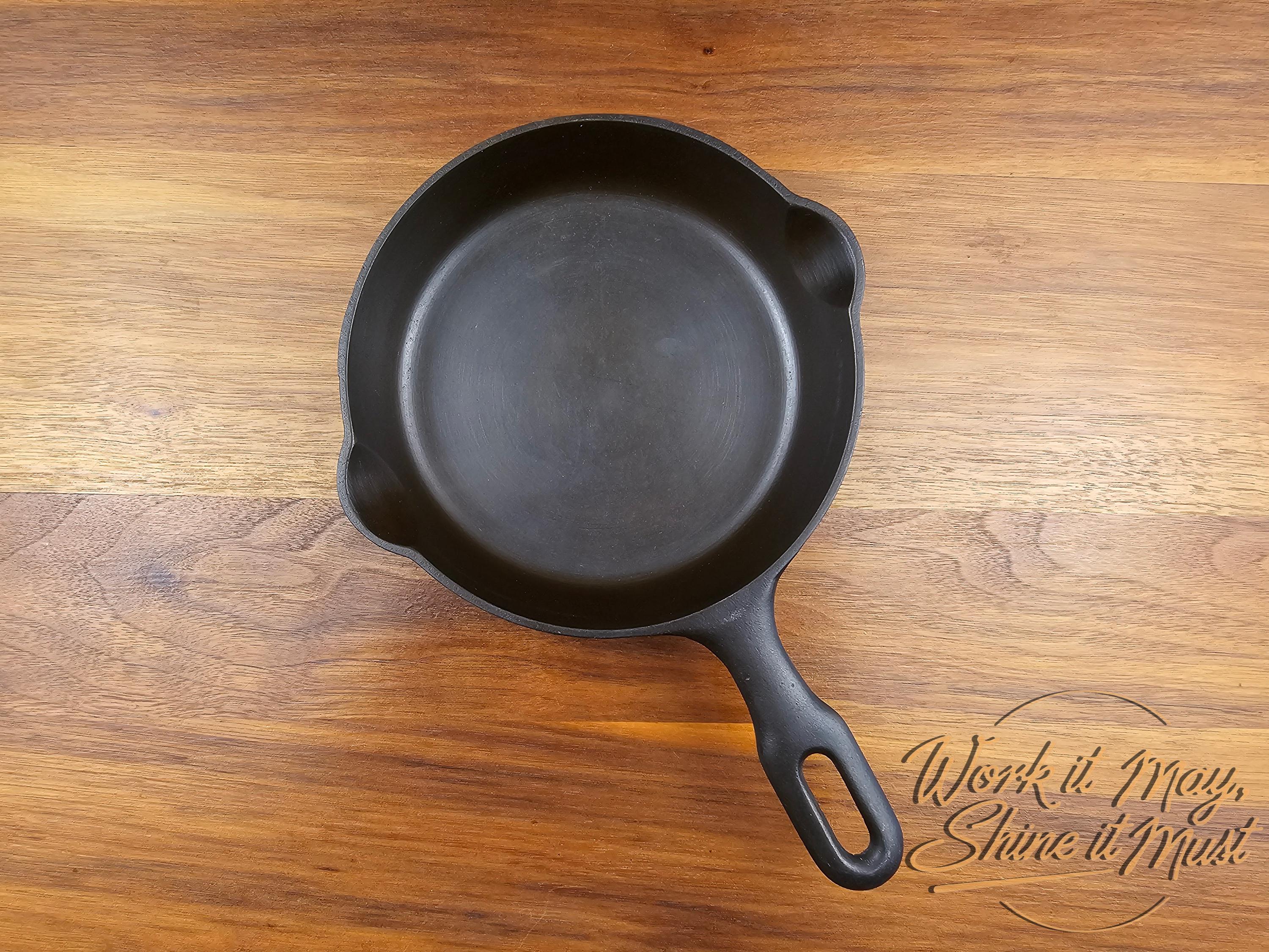 Griswold #3 Vintage Restored Cast Iron Skillet 1031 Iron Mountain Series