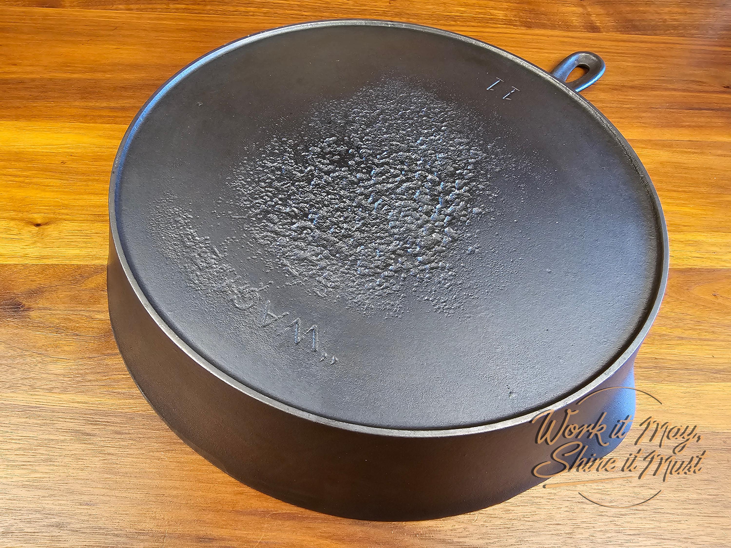 Wagner Sidney O #11 Vintage Restored Cast Iron Skillet - Arc Logo