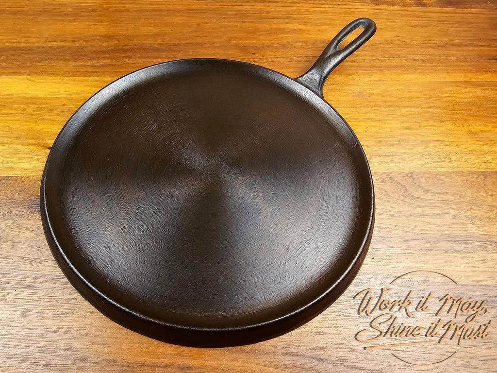 Lodge #9 Vintage Restored Cast Iron Griddle "MBO"