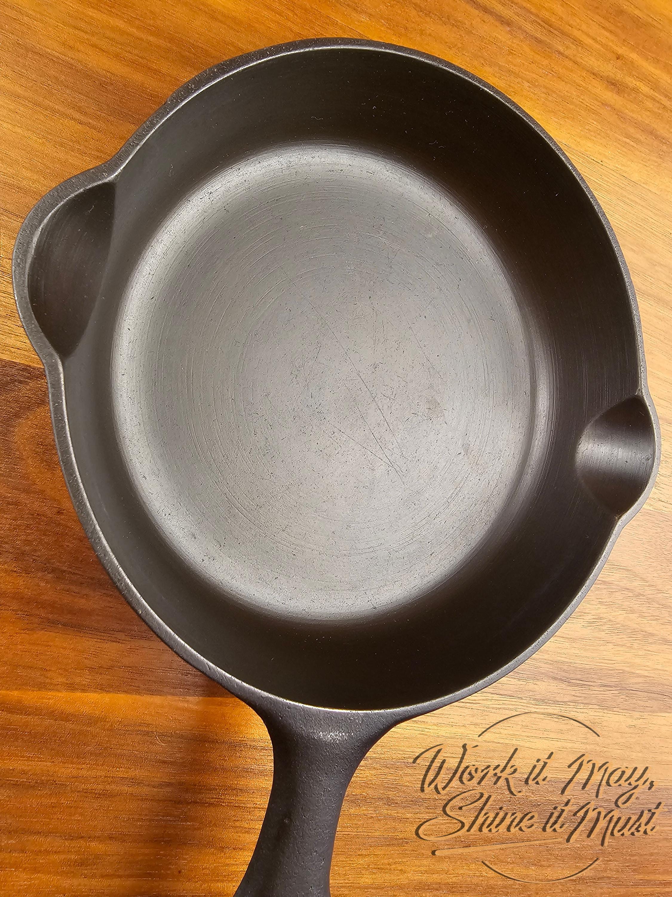 Griswold #3 Vintage Restored Cast Iron Skillet 1031 Iron Mountain Series