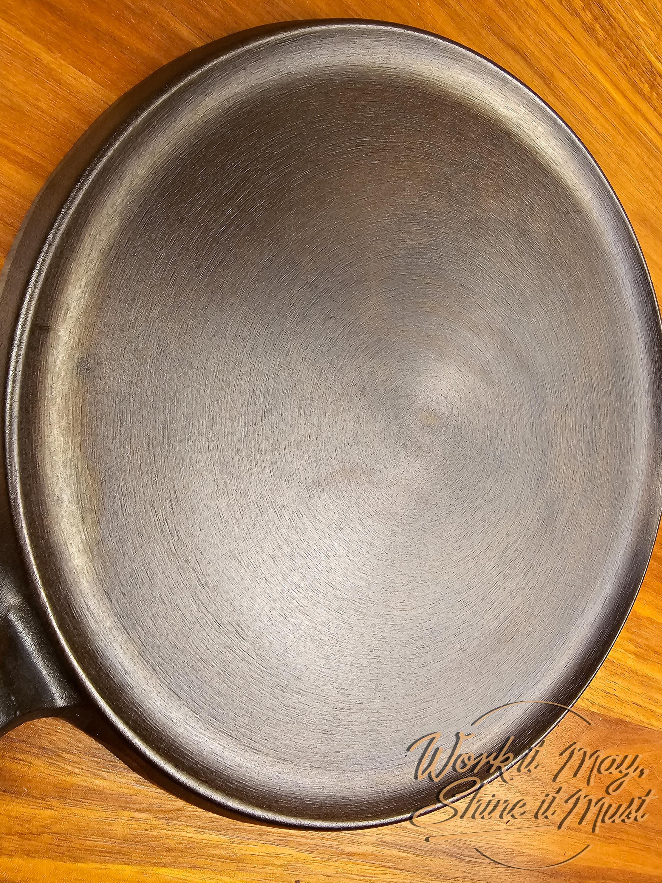 Lodge #9 Vintage Restored Cast Iron Griddle "MBO"