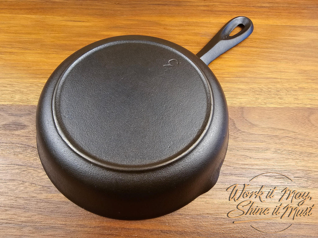 Birmingham Stove & Range (BSR) #3 Vintage Restored Cast Iron Skillet Red Mountain Series