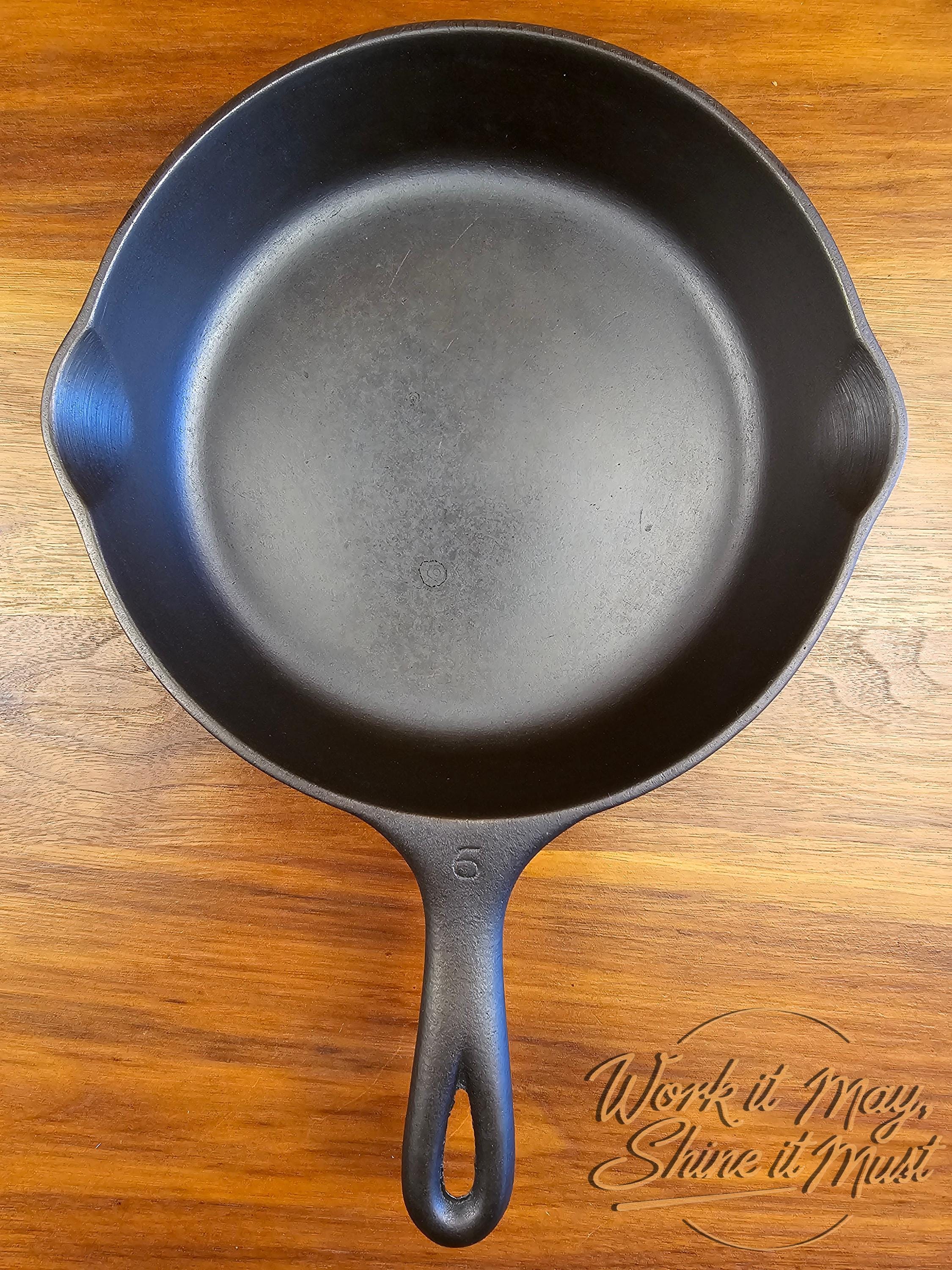 Wagner Ware Sidney O #6 Vintage Restored Cast Iron Skillet - 1056N
