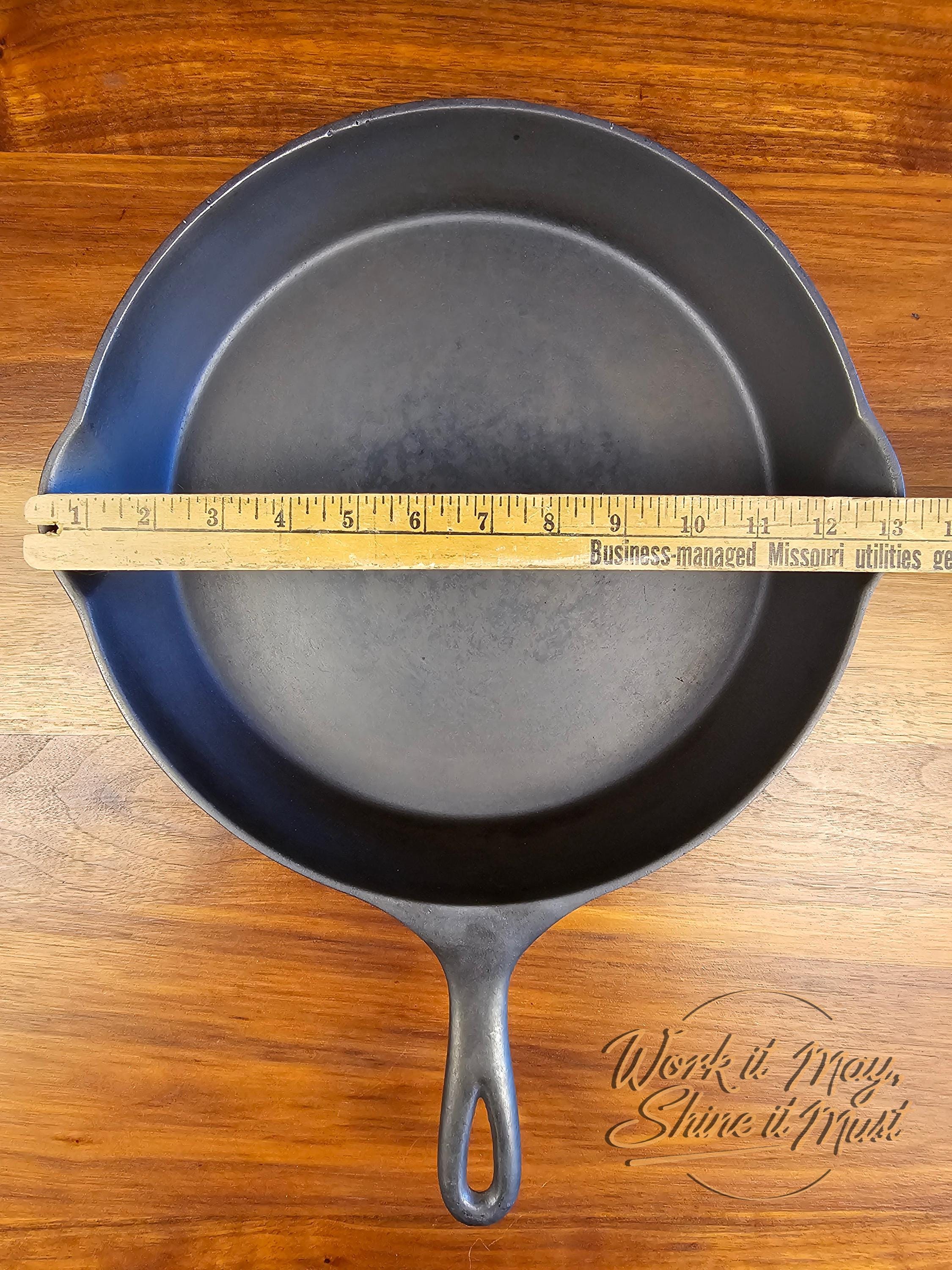 Wagner Sidney O #11 Vintage Restored Cast Iron Skillet - Arc Logo