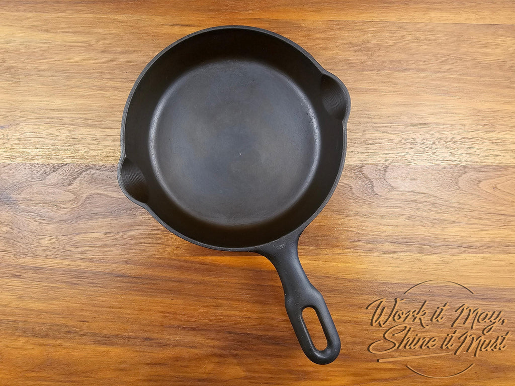 Griswold #3 Vintage Restored Cast Iron Skillet 1031 Iron Mountain Series