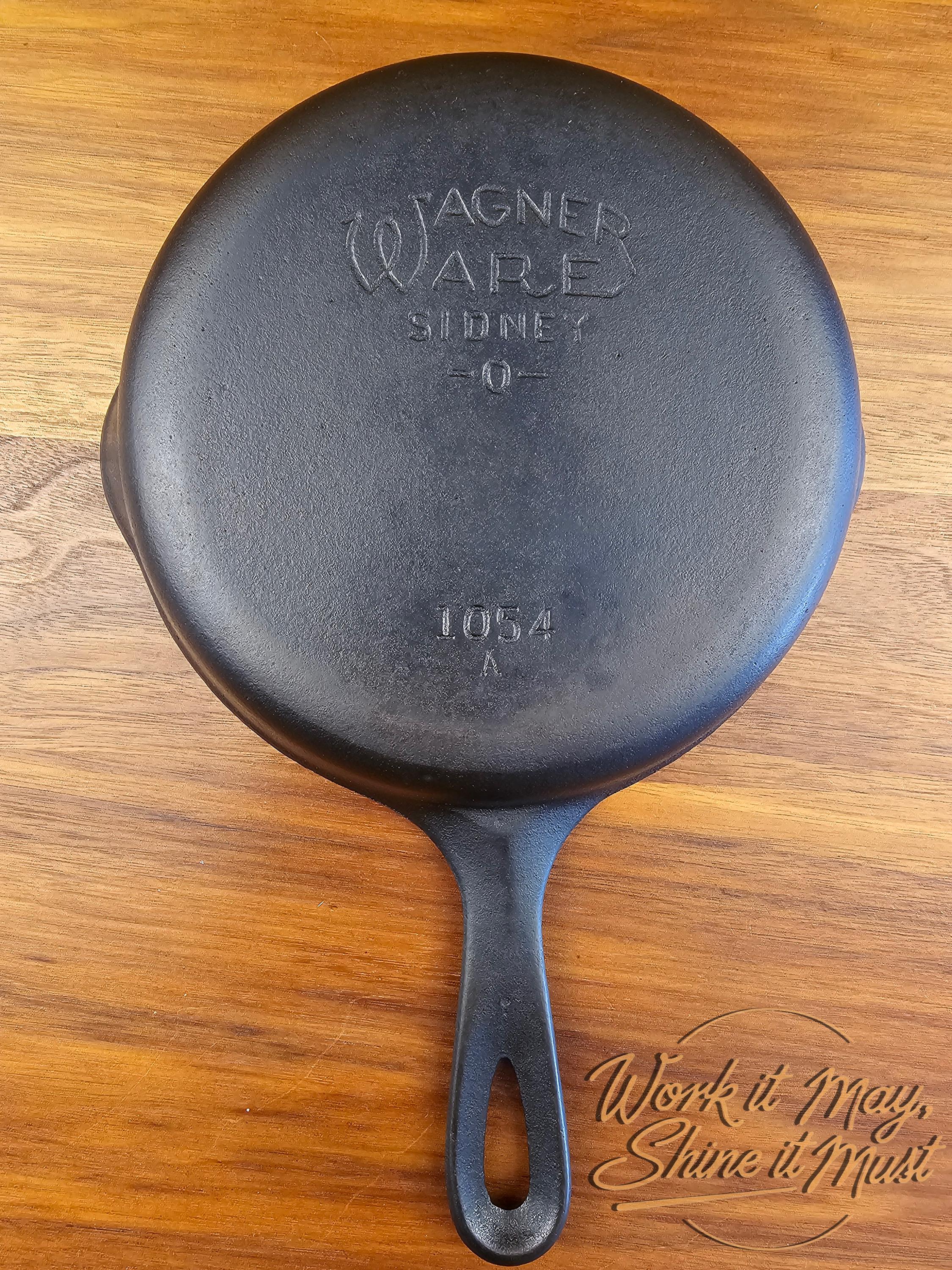 Wagner Ware Sidney O #4 Restored Cast Iron Skillet - 1054A