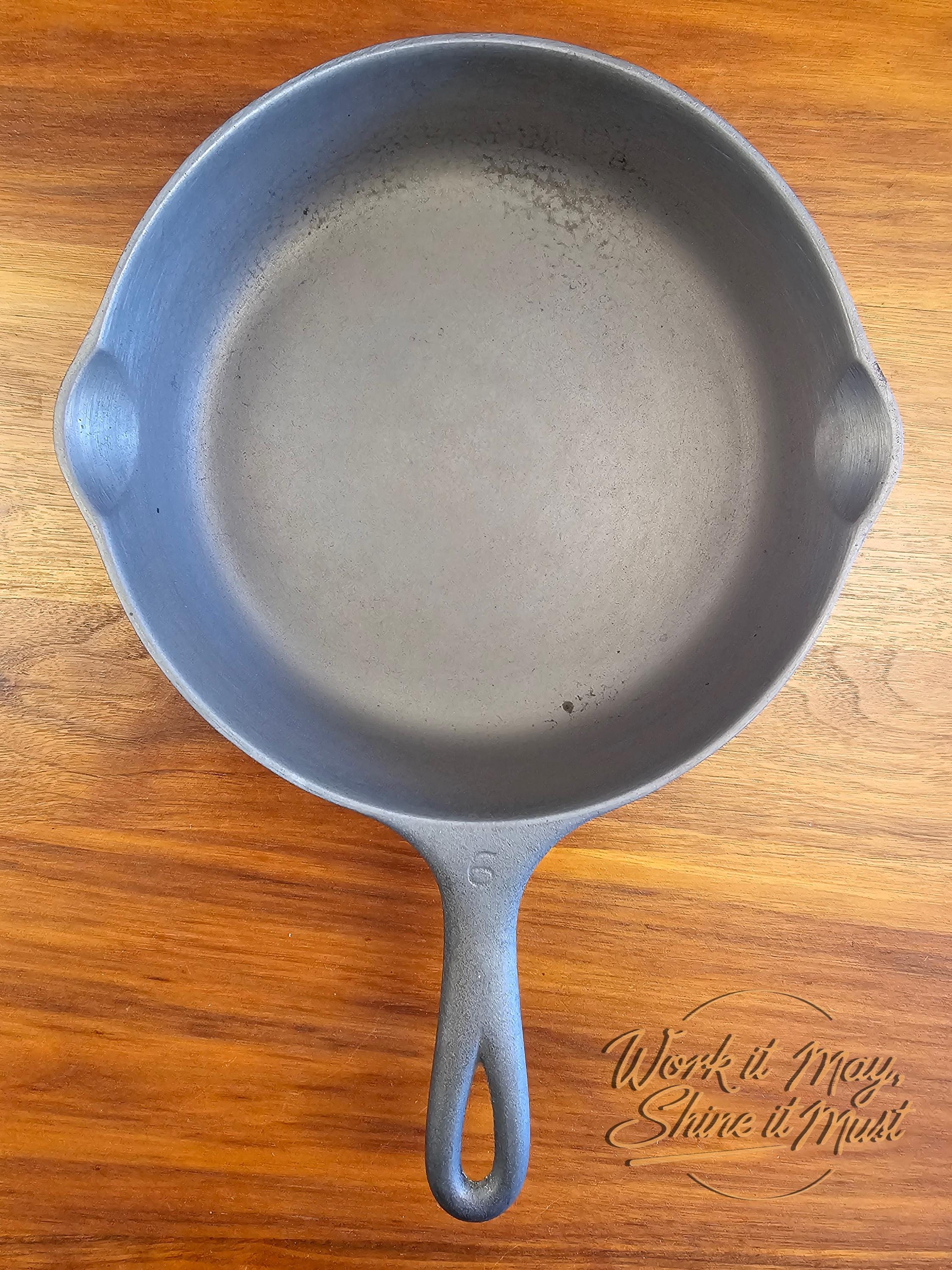Wagner Ware Sidney O #6 Vintage Restored Cast Iron Skillet - 1056C
