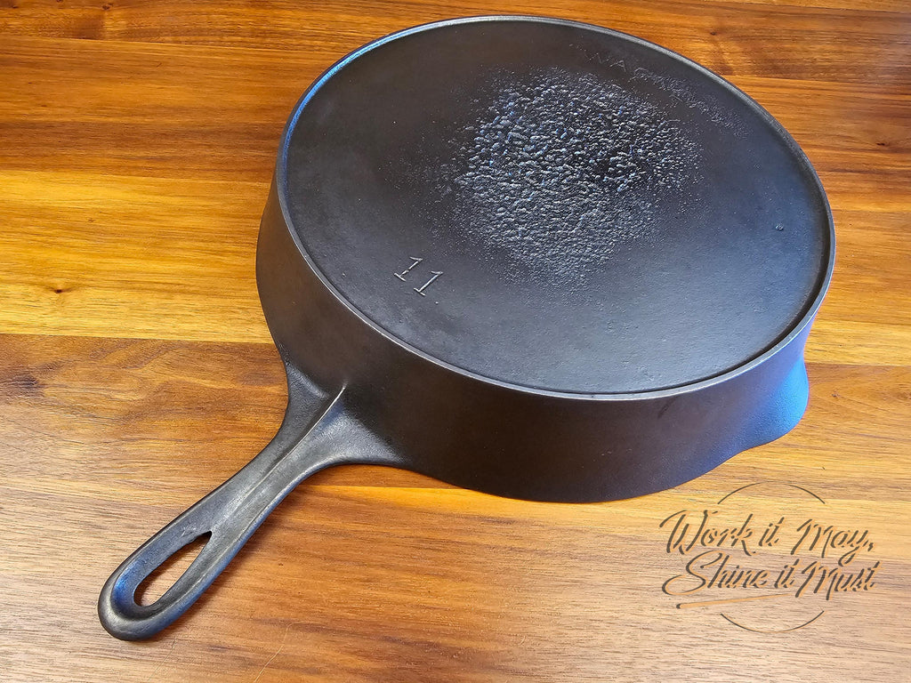 Wagner Sidney O #11 Vintage Restored Cast Iron Skillet - Arc Logo