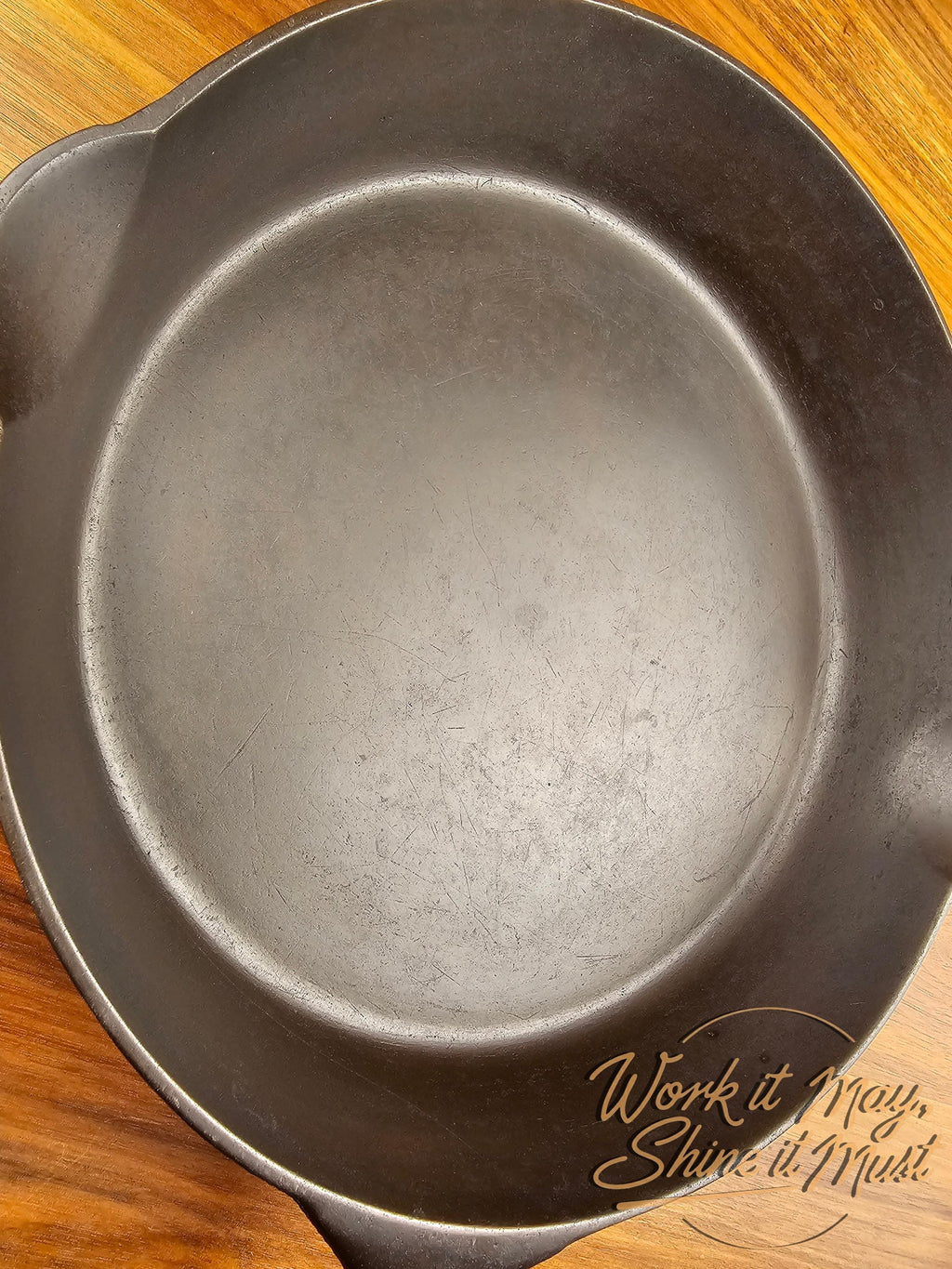 Erie #10 Vintage Restored Cast Iron Skillet 2nd Series Bullseye Makers Mark (Pre-Griswold)