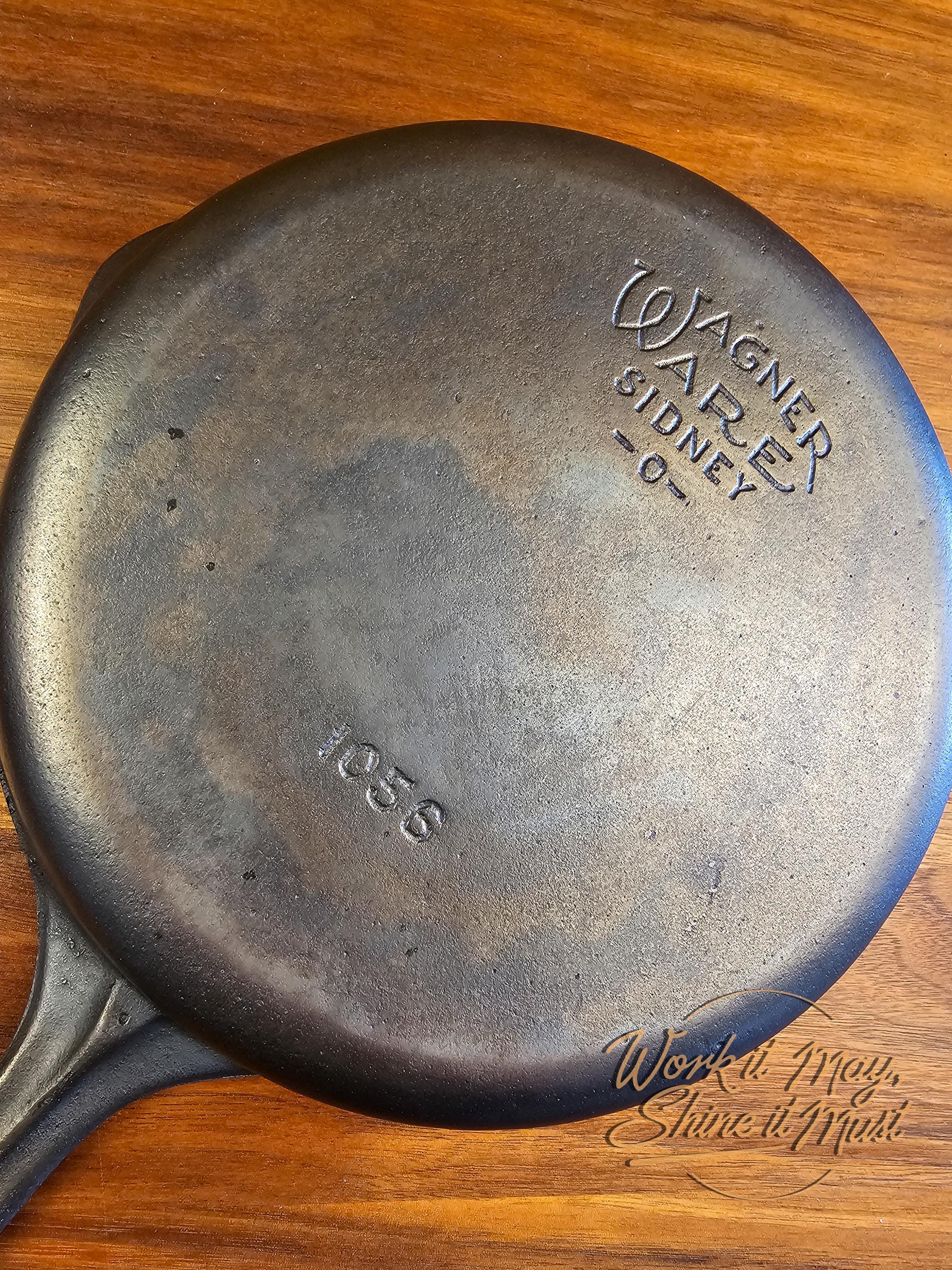 Wagner Ware Sidney O #6 Vintage Restored Cast Iron Skillet - 1056